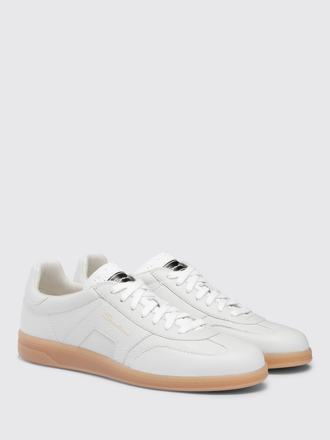 SANTONI SNEAKERS: Sneakers men Santoni, White - Img 2