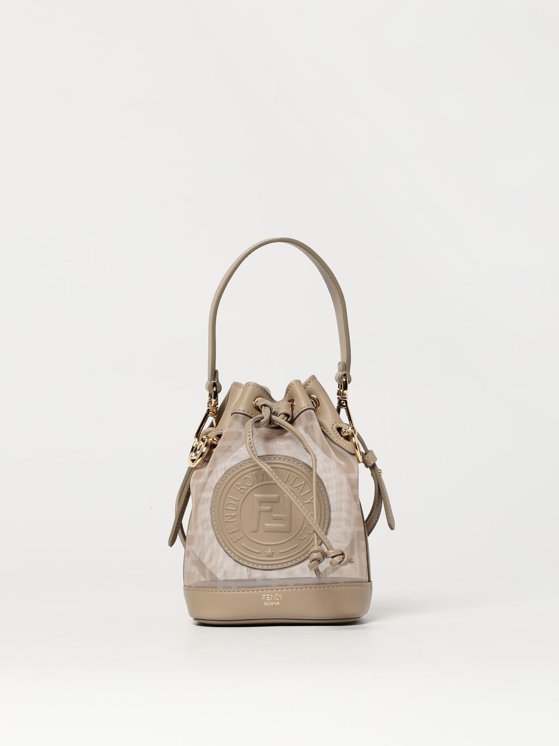バッグ・カバンその他 FENDI Woman Mini bag Beige 8BS093AUS7 F1SN7 FENDI: Mini bag woman - Beige | Fendi mini bag 8BS093AUS7