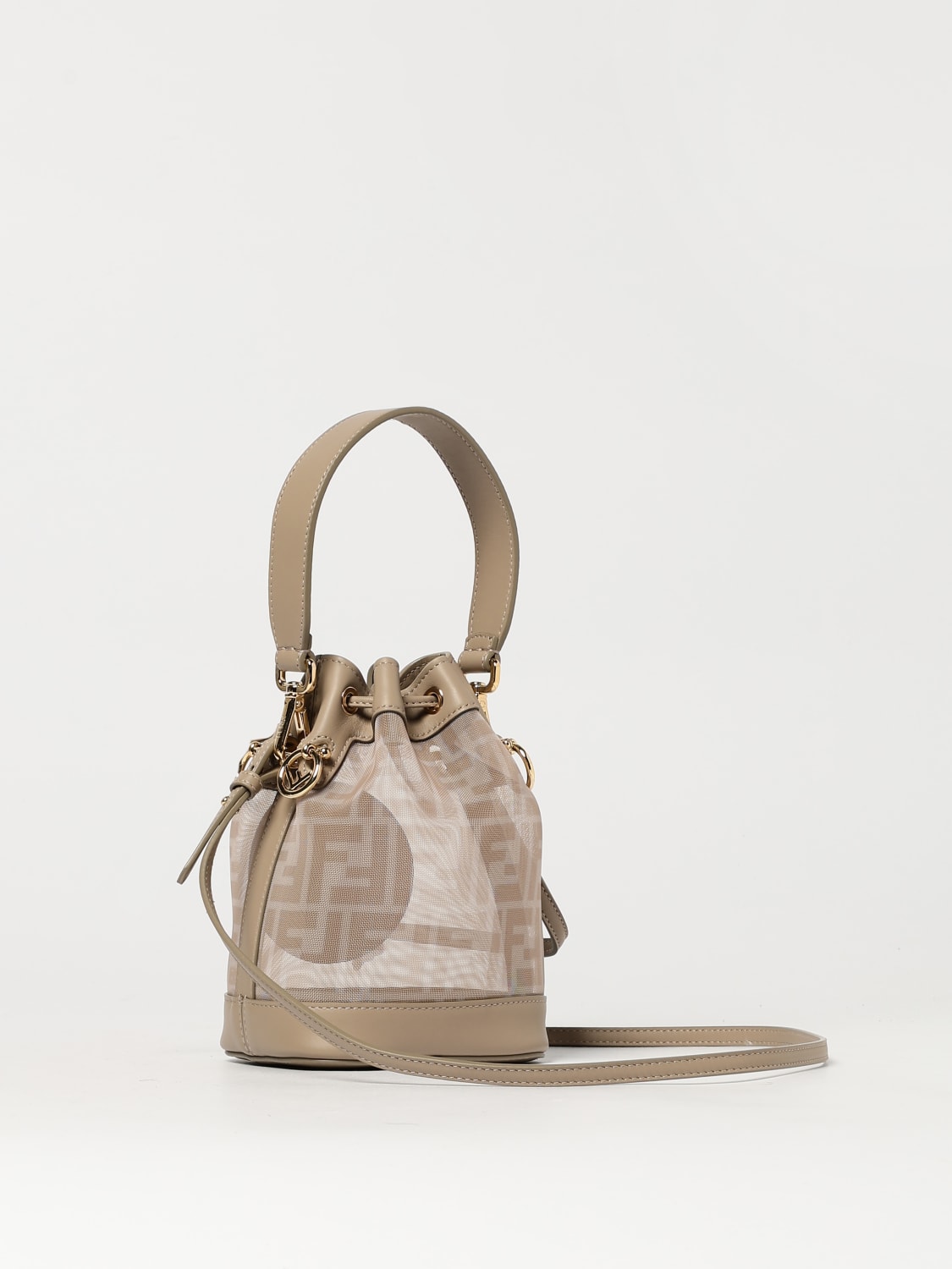 バッグ・カバンその他 FENDI Woman Mini bag Beige 8BS093AUS7 F1SN7 FENDI: Mini bag woman - Beige | Fendi mini bag 8BS093AUS7