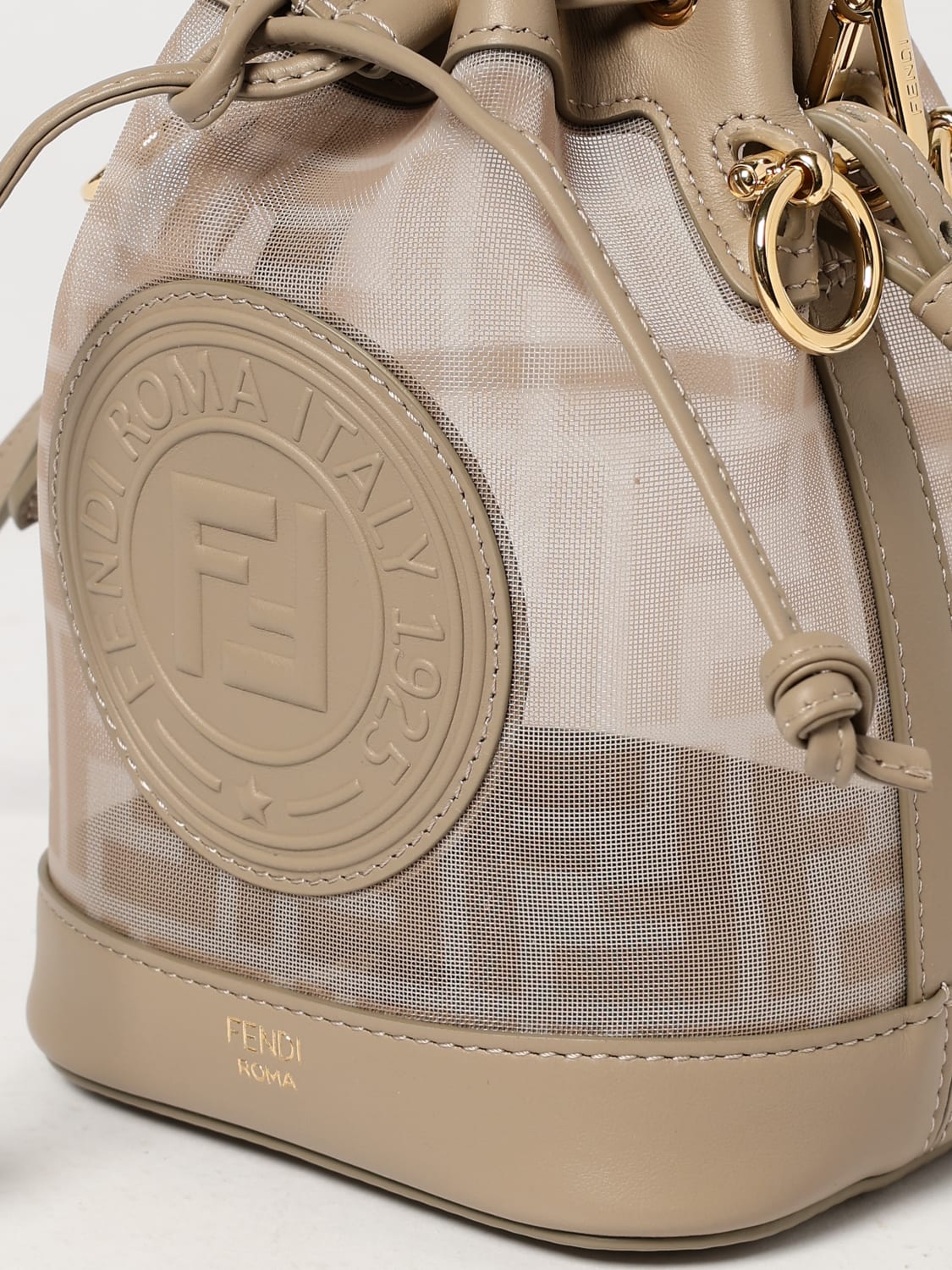 バッグ・カバンその他 FENDI Woman Mini bag Beige 8BS093AUS7 F1SN7 FENDI: Mini bag woman - Beige | Fendi mini bag 8BS093AUS7