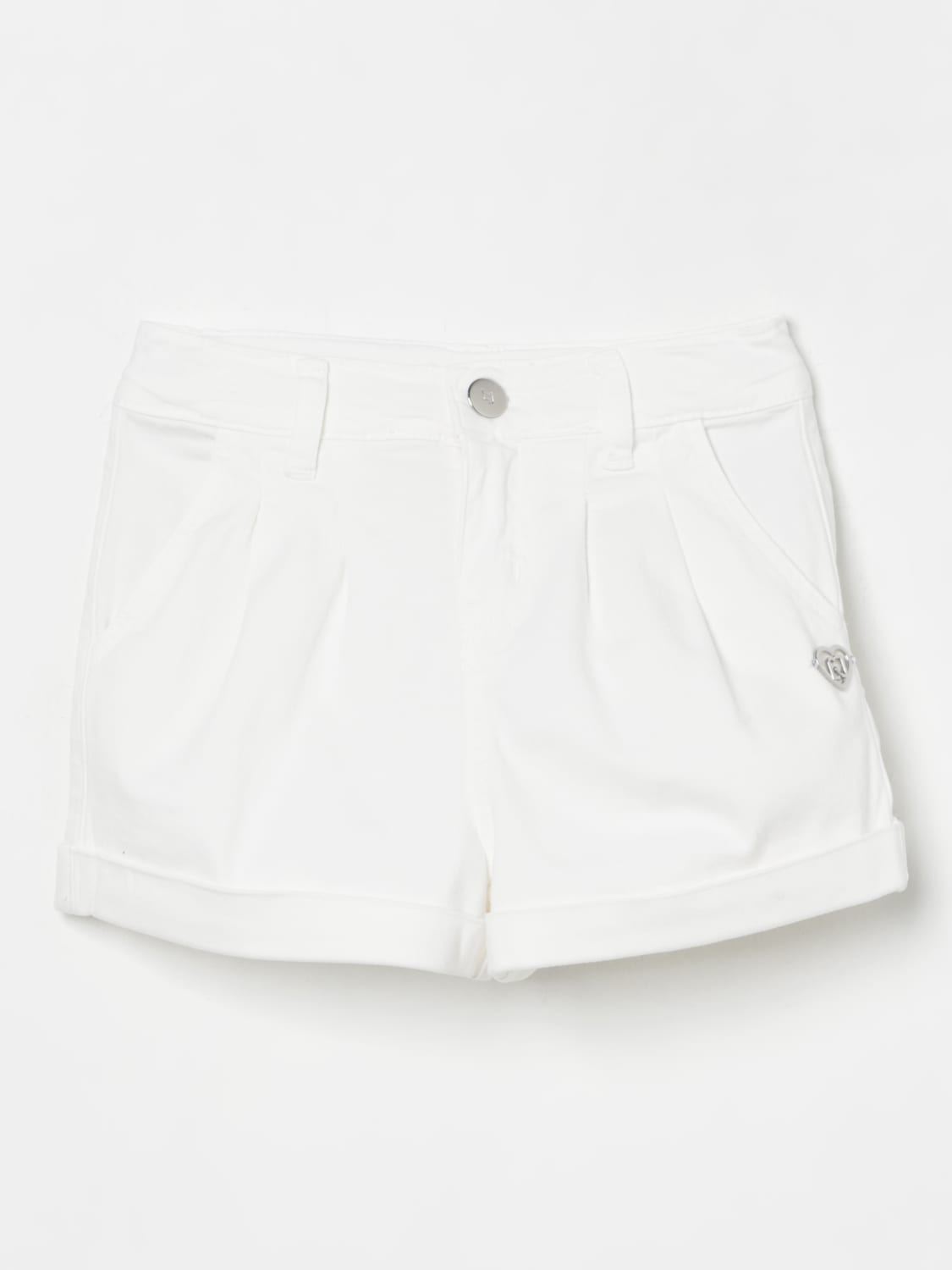 LIU JO SHORTS: Shorts kinder Liu Jo, Weiß - Img 1