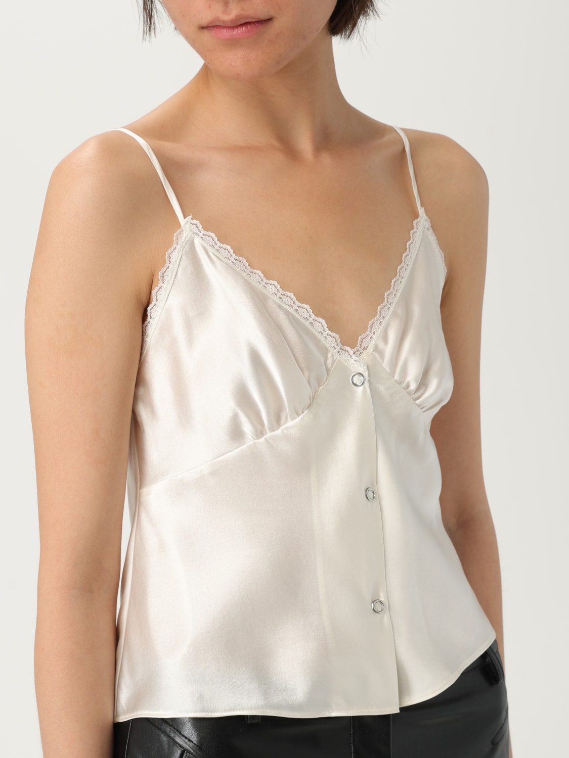 ALEXANDER WANG TOP: Top femme Alexander Wang, Blanc - Img 4