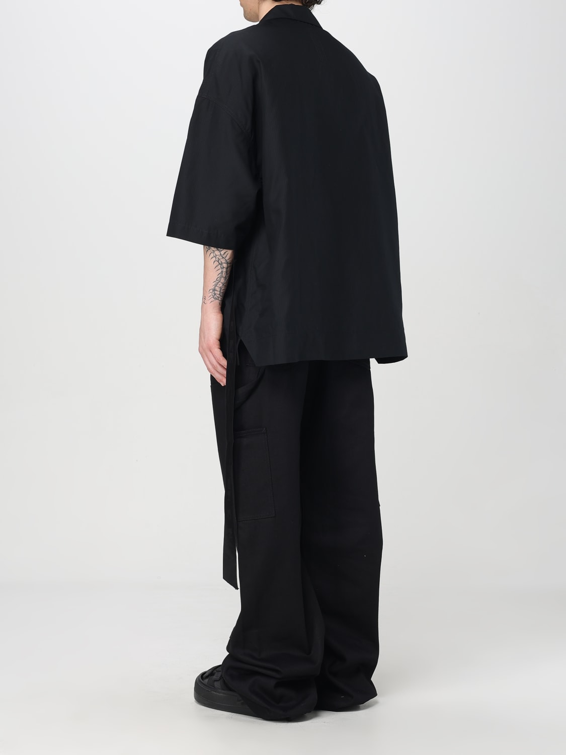 RICK OWENS DRKSHDW CAMISA: Camisa hombre Rick Owens Drkshdw, Negro - Img 2