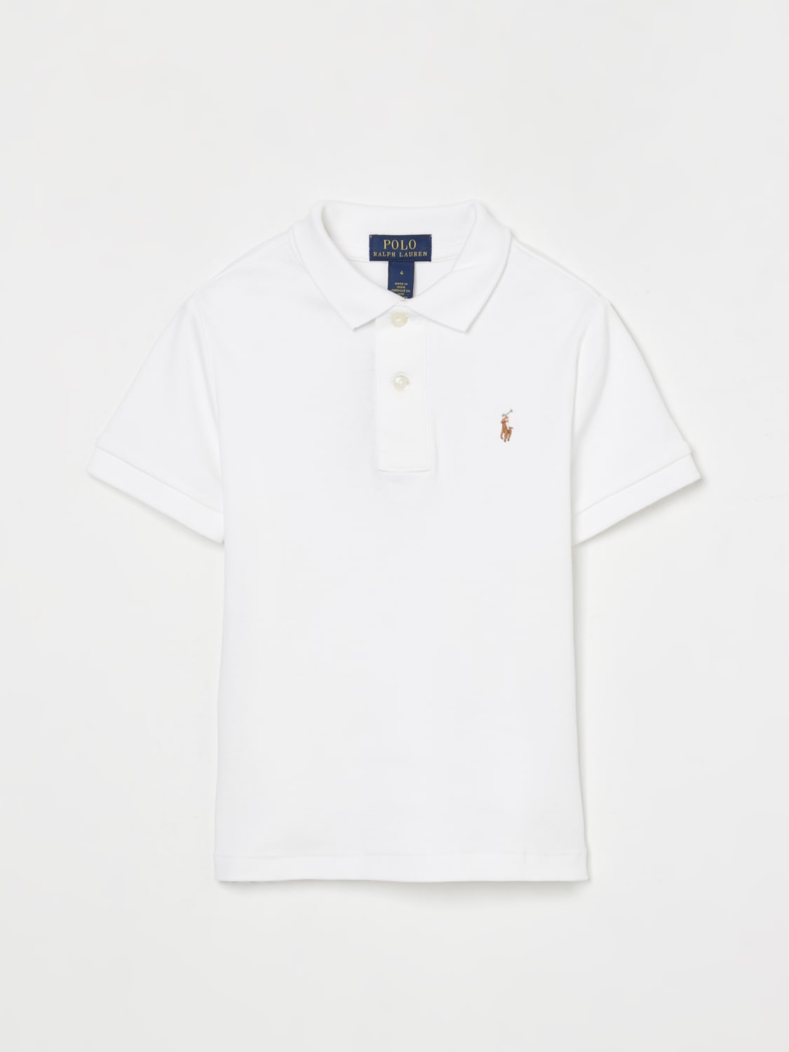 POLO RALPH LAUREN POLO: Camiseta niños Polo Ralph Lauren, Blanco - Img 1