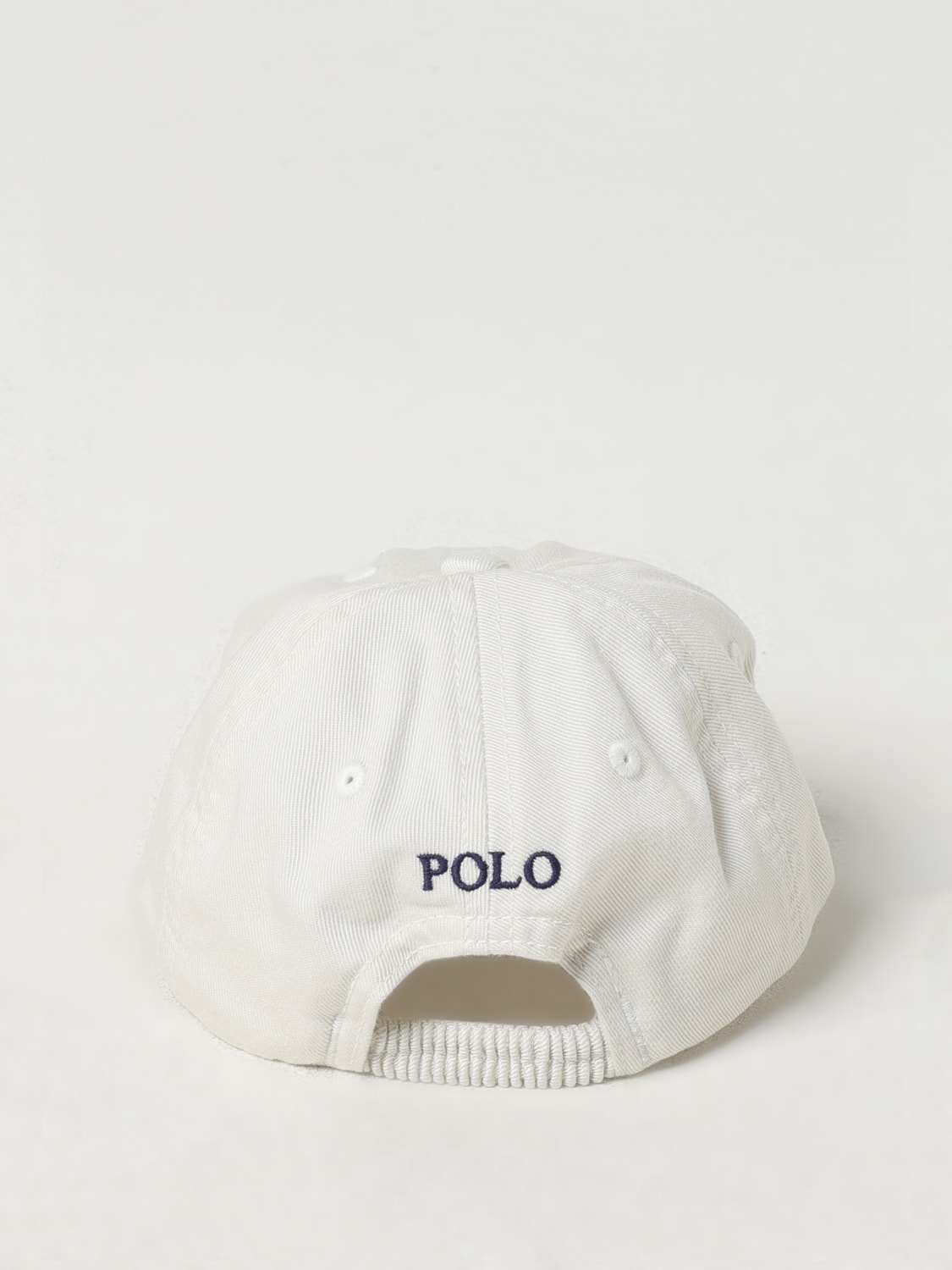 POLO RALPH LAUREN GORRO: Gorro niños Polo Ralph Lauren, Blanco - Img 3