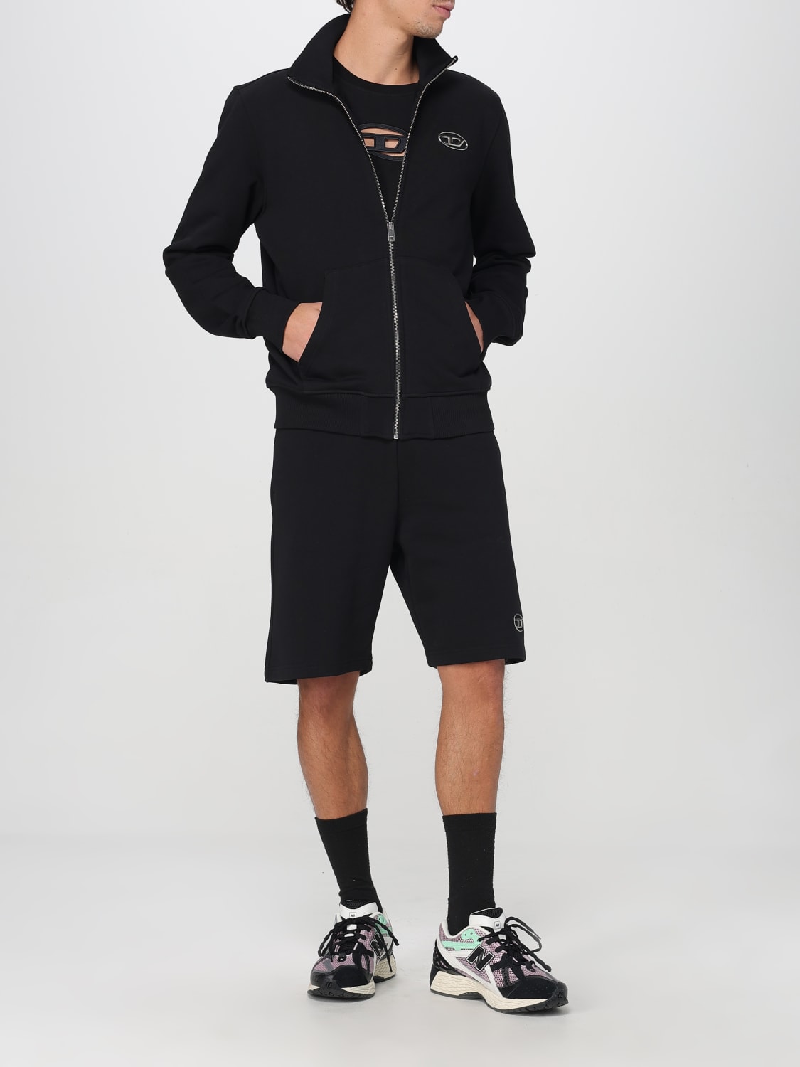 DIESEL T-SHIRT: T-shirt men Diesel, Black - Img 2
