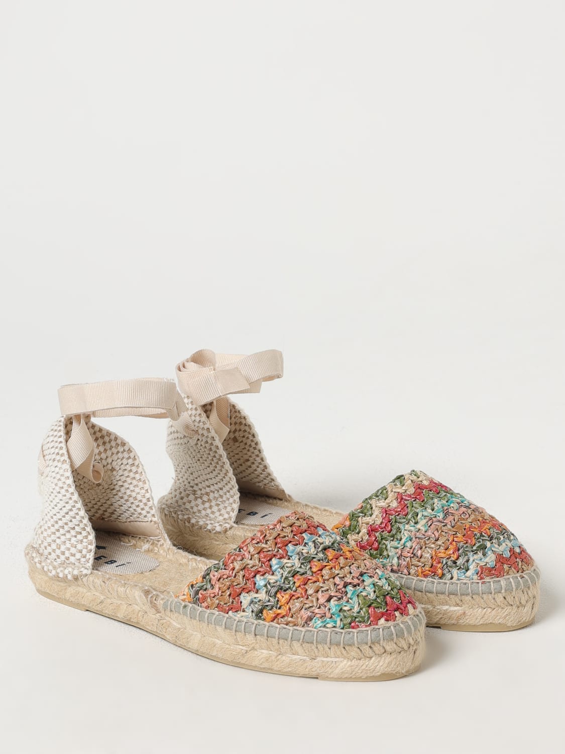 フラットシューズ MANEBI Woman Espadrilles Multicolor H34P0 MULTICOLOR MANEBI: Espadrilles woman - Multicolor | Manebi espadrilles
