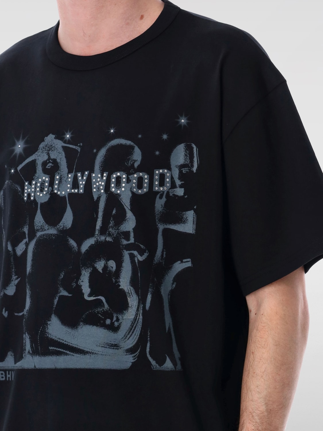 Tシャツ・カットソー MISBHV Men T-shirt Black 250M111 BLACK MISBHV: T-shirt men - Black | Misbhv t-shirt 250M111 online