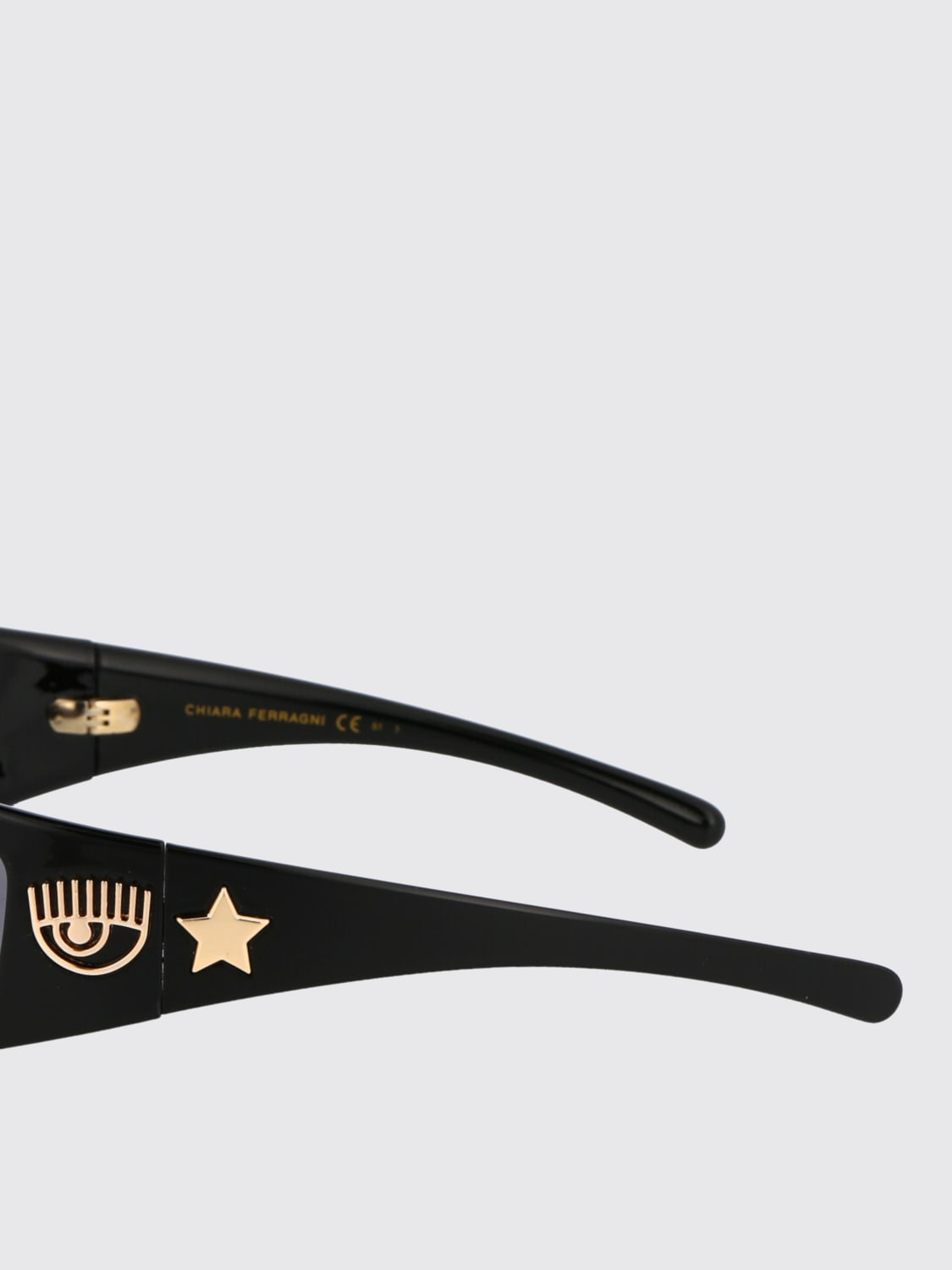 CHIARA FERRAGNI SUNGLASSES: Sunglasses woman Chiara Ferragni, Black - Img 4