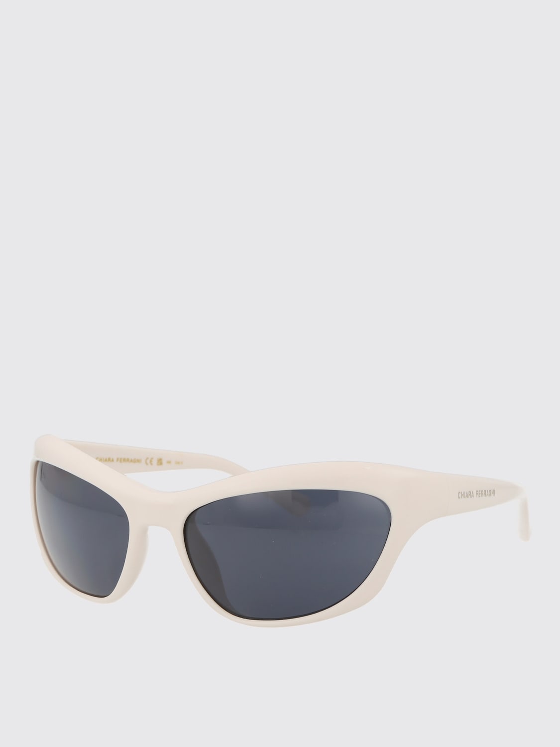 CHIARA FERRAGNI SUNGLASSES: Sunglasses woman Chiara Ferragni, White - Img 1