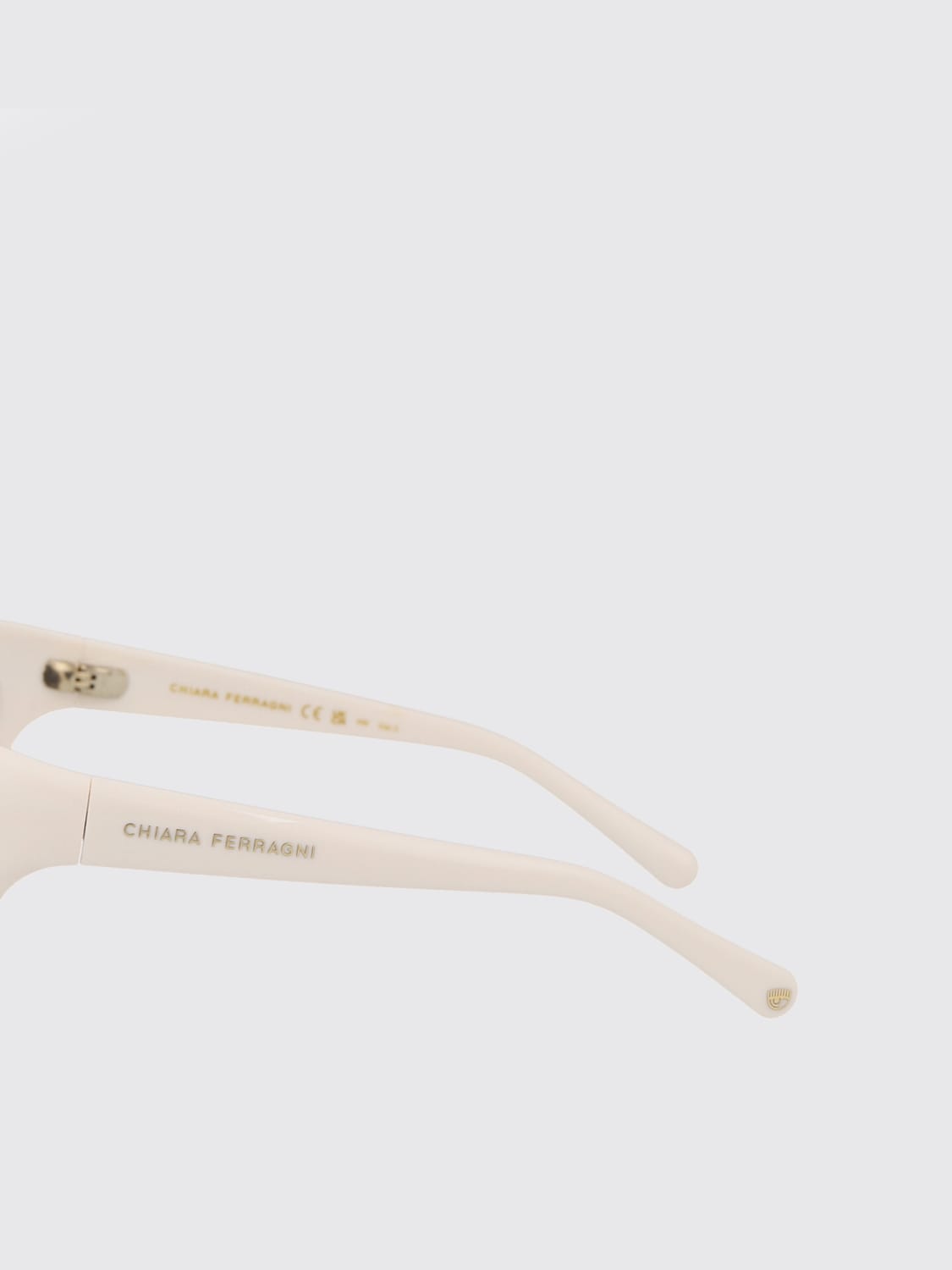 CHIARA FERRAGNI SUNGLASSES: Sunglasses woman Chiara Ferragni, White - Img 4