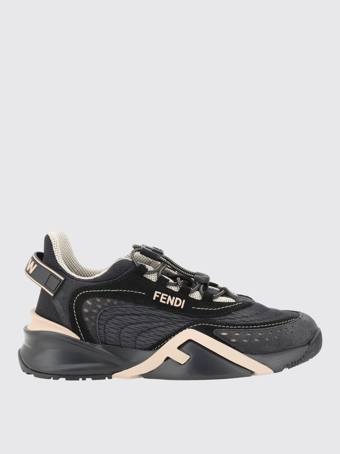 FENDI SNEAKERS: Sneakers damen Fendi, Schwarz 1 - Img 1