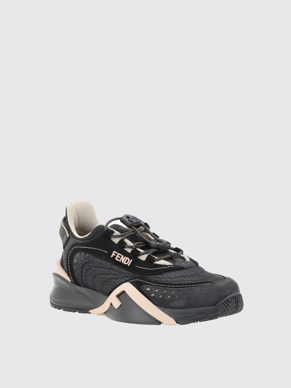FENDI SNEAKERS: Sneakers damen Fendi, Schwarz 1 - Img 2