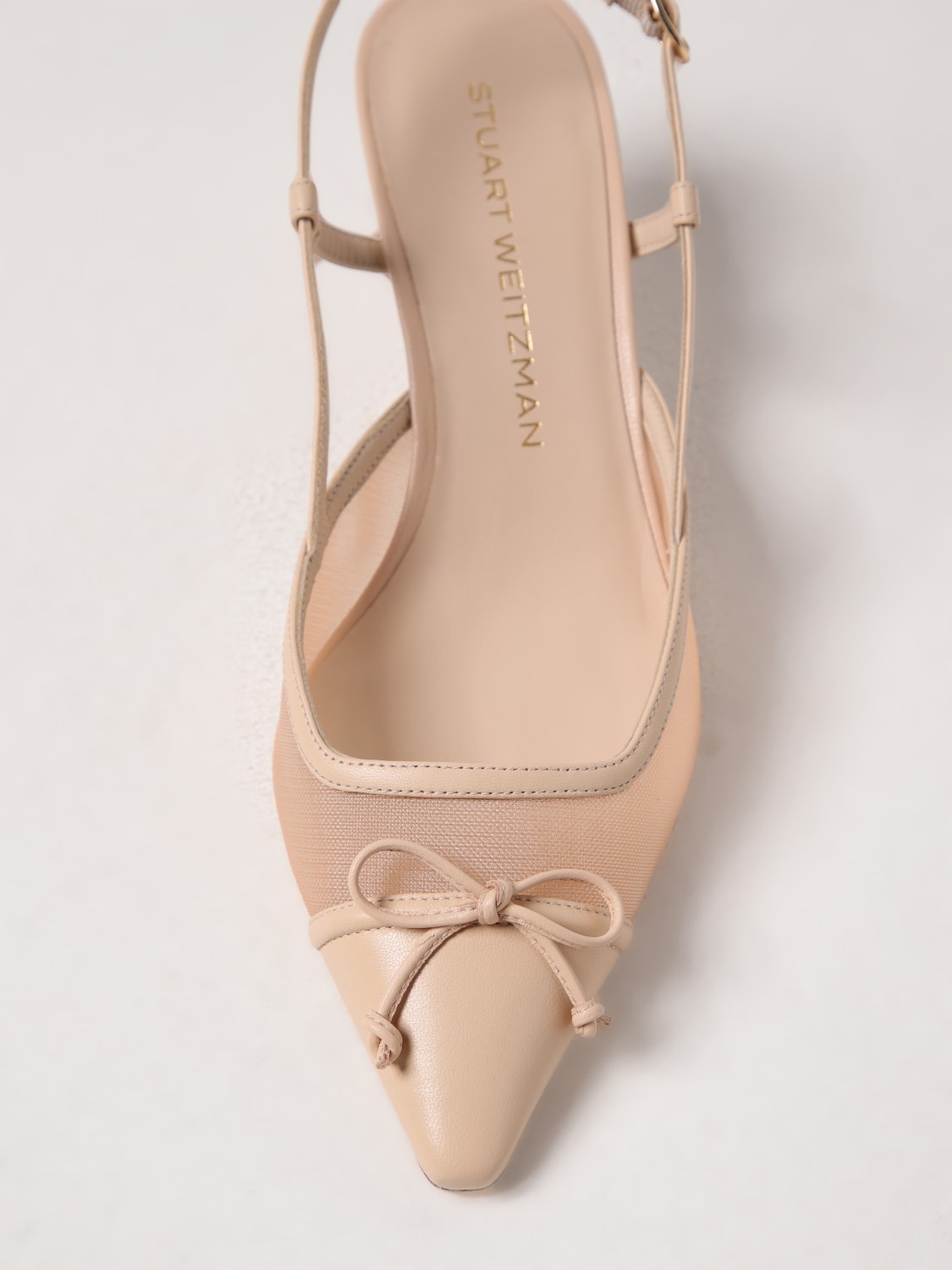 STUART WEITZMAN PUMP: Shoes woman Stuart Weitzman, Beige - Img 4