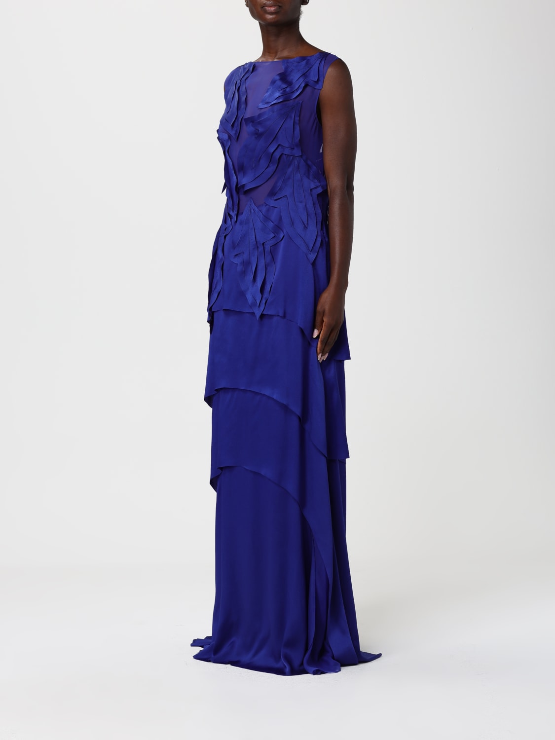 ALBERTA FERRETTI DRESS: Dress woman Alberta Ferretti, Blue - Img 3