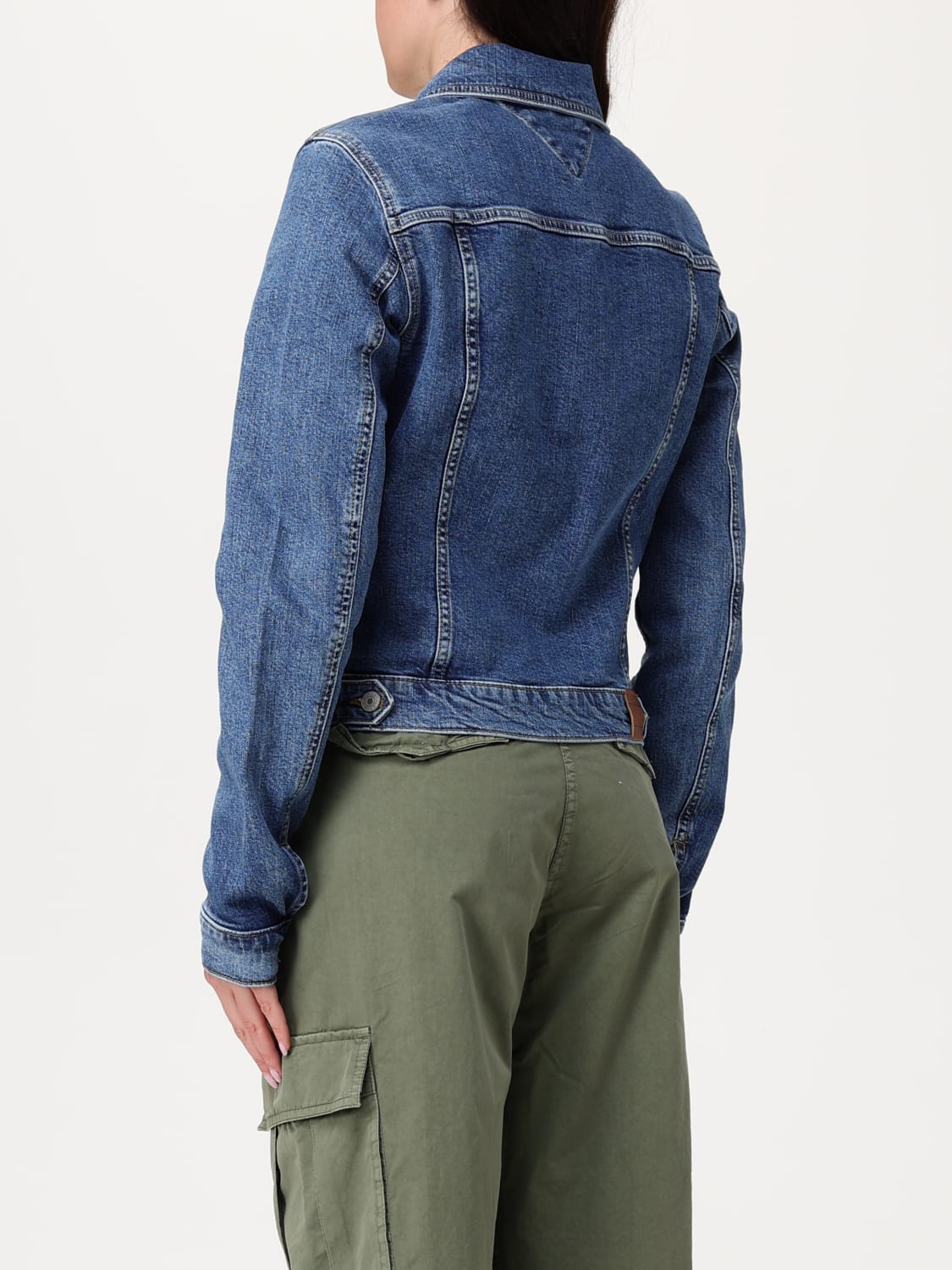 ジャケット  JEANS Woman Jacket Navy DW0DW20120 1A5 TOMMY JEANS: Jacket woman - Navy | Tommy Jeans jacket