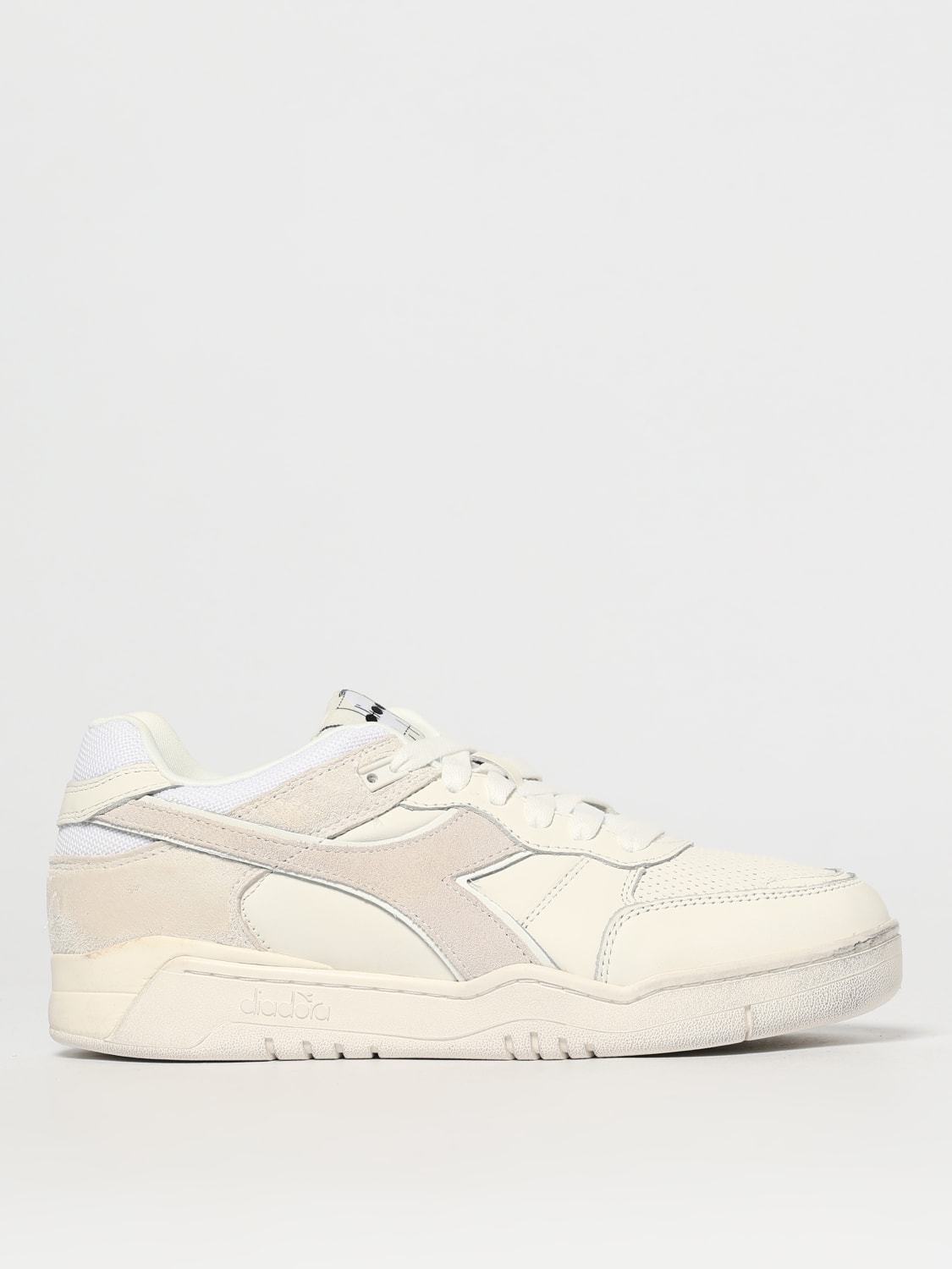 DIADORA HERITAGE SNEAKERS: Sneakers B.560 Diadora Heritage in pelle , Bianco - Img 1