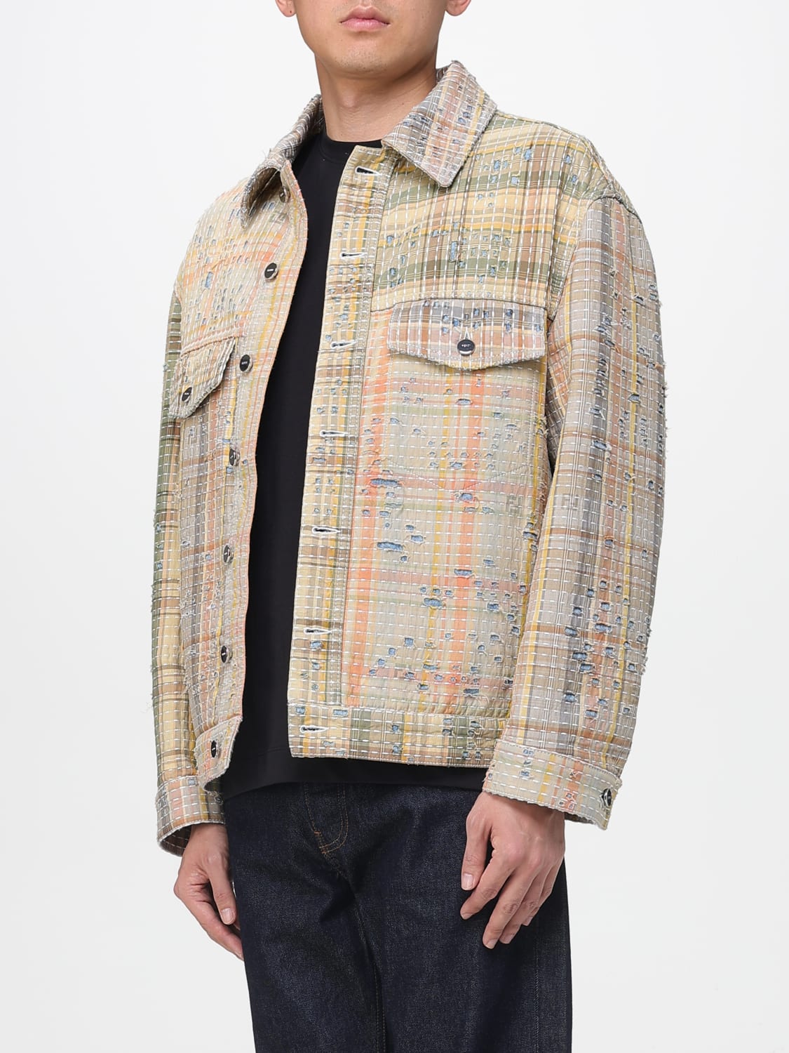 FENDI JACKET: Jacket men Fendi, Multicolor - Img 4