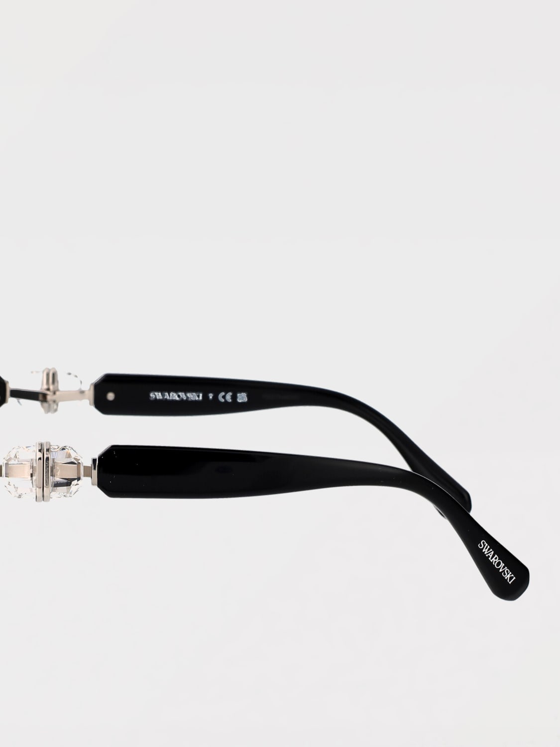 SWAROVSKI OCCHIALI DA SOLE: Occhiali da sole in acetato Swarovski, Nero - Img 4