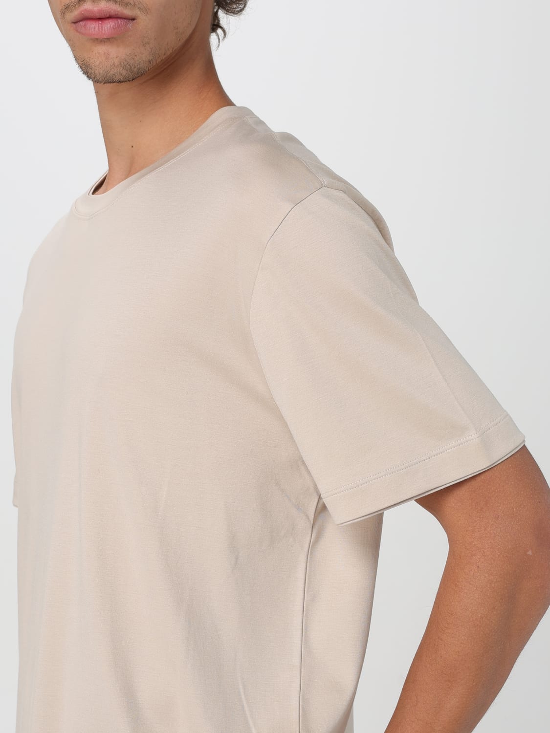 Tシャツ・カットソー ELEVENTY Men T Shirts K75TSHK19TES0K03504 Brown ELEVENTY: T-shirt men - Brown | Eleventy t-shirt