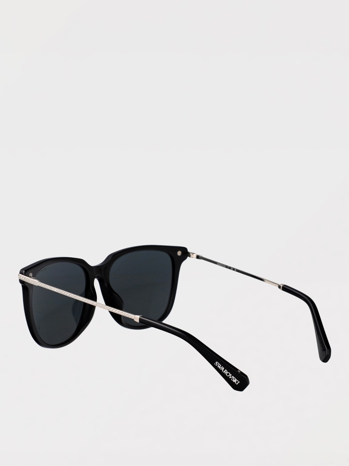 SWAROVSKI OCCHIALI DA SOLE: Occhiali da sole in acetato Swarovski, Nero - Img 3