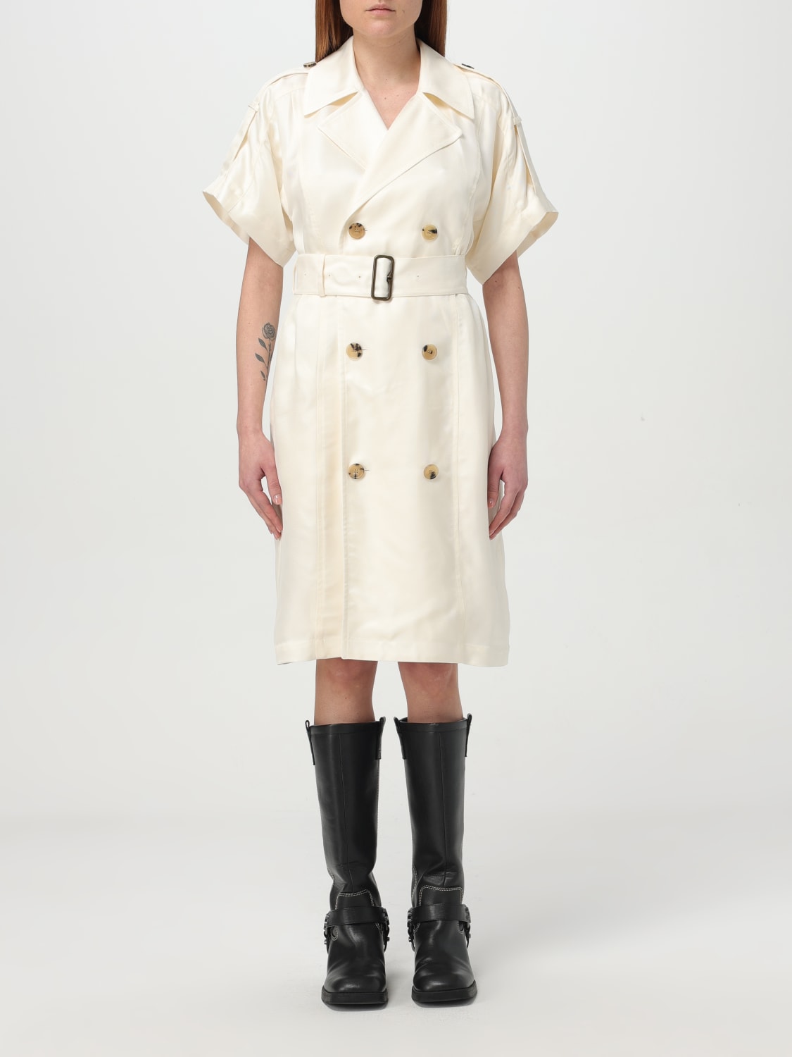 ワンピース Burberry SS25 Dresses (8106218) BURBERRY: Dress woman - White | Burberry dress 8106218