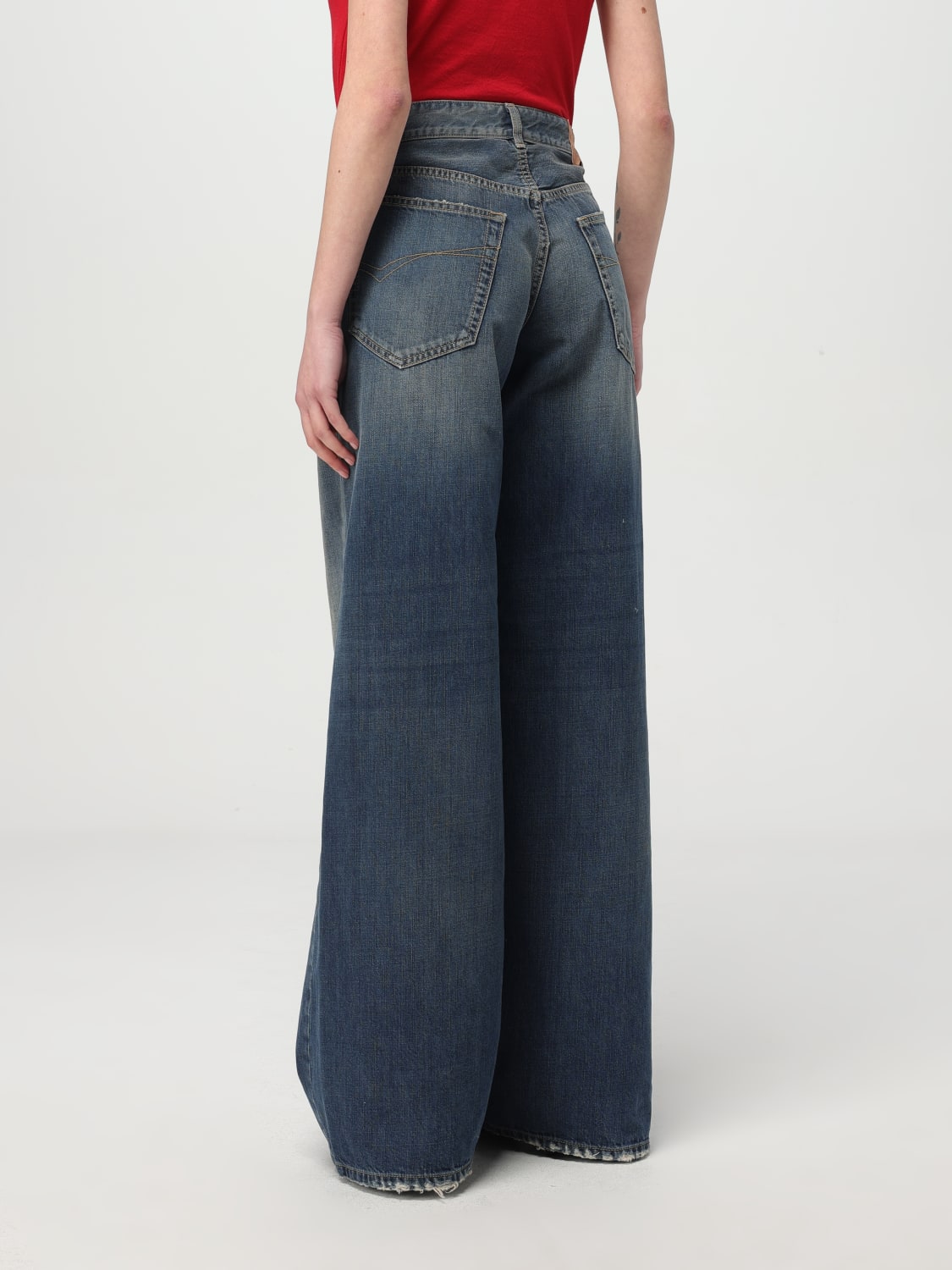 BALENCIAGA JEANS: Jeans woman Balenciaga, Blue - Img 3