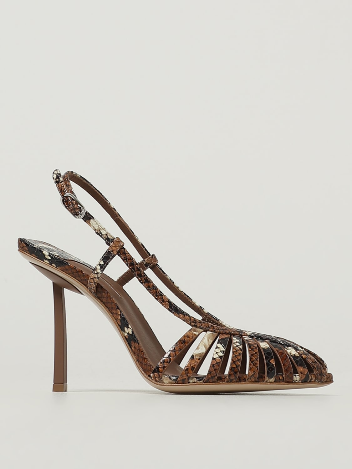 LE SILLA HEELED SANDAL: Heeled sandals woman Le Silla, Brown - Img 1