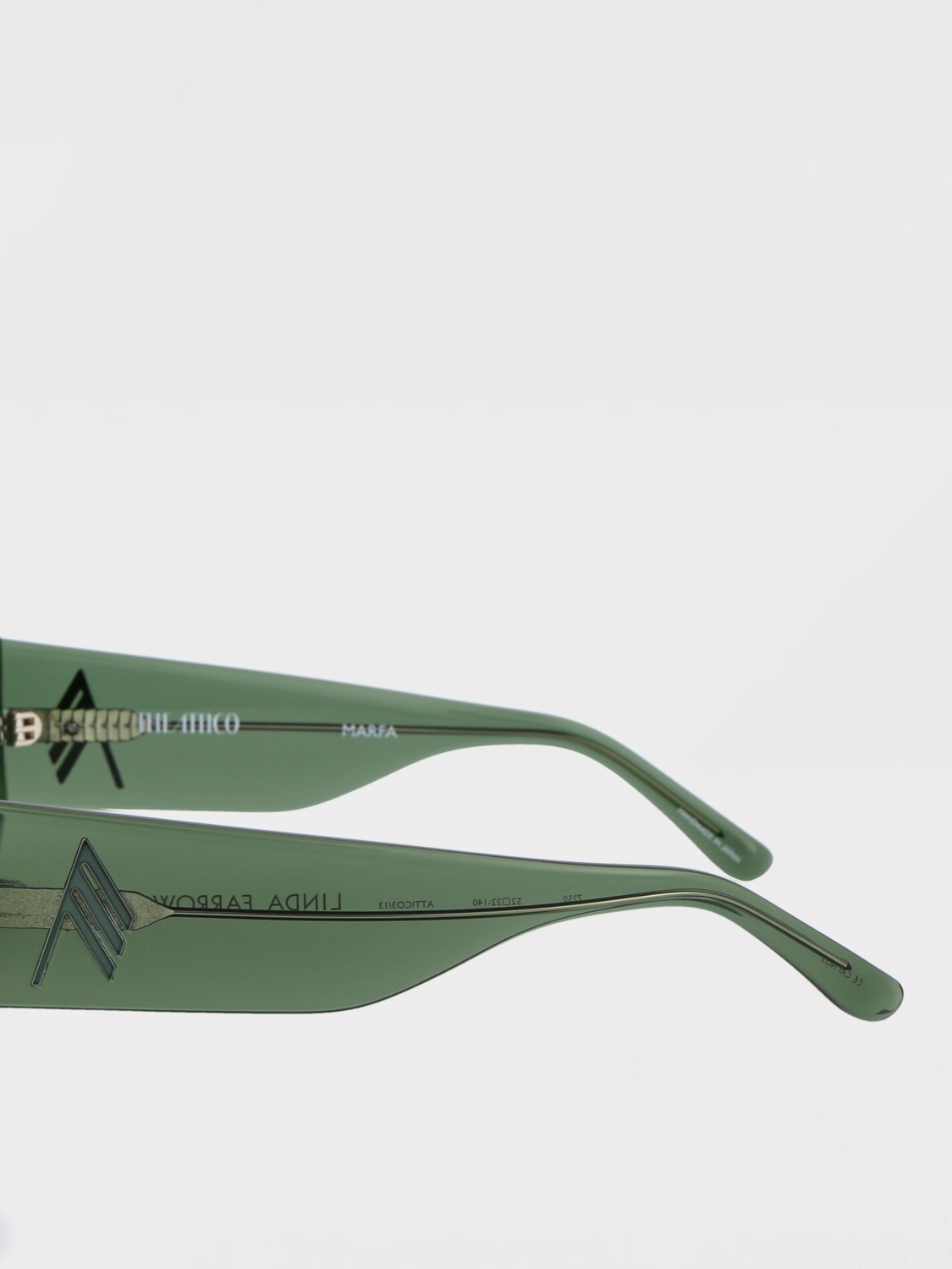 THE ATTICO: Sunglasses woman - Green | The Attico sunglasses