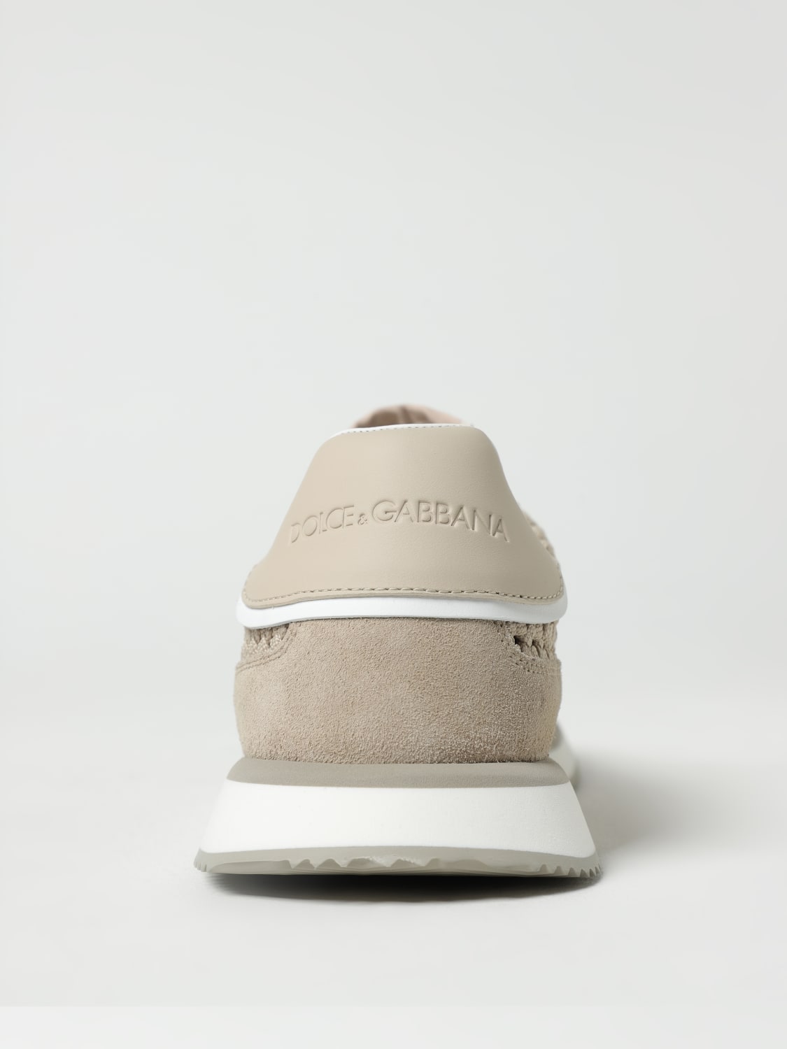 スニーカー Dolce & Gabbana SNEAKER (CS2298A6D45 8B956) Mixed-material DG Cushion sneakers in Brown for Men
