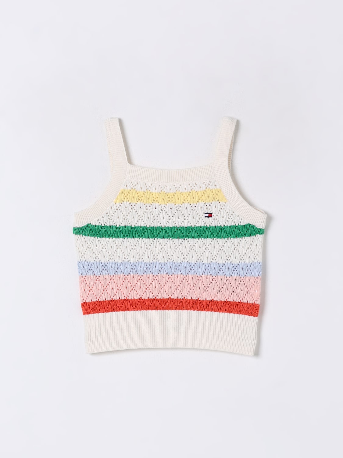 TOMMY HILFIGER TOP: Top kids Tommy Hilfiger, Yellow Cream - Img 1