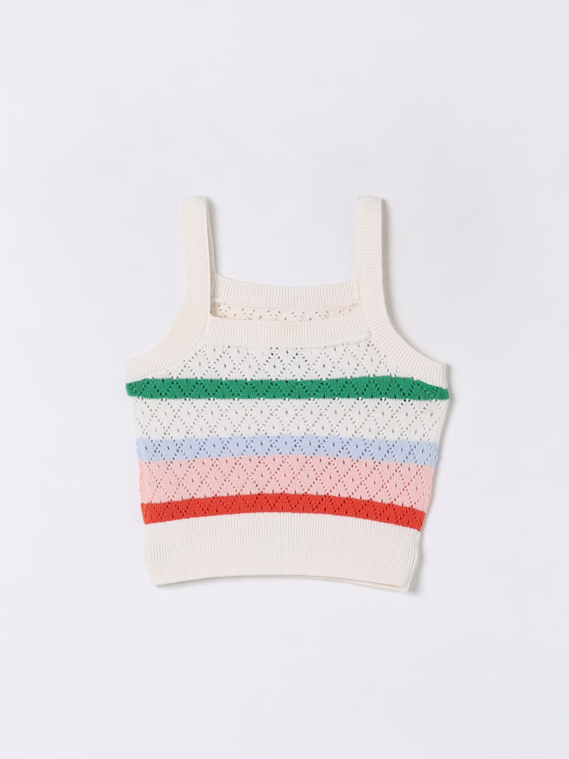 TOMMY HILFIGER TOP: Top kids Tommy Hilfiger, Yellow Cream - Img 2