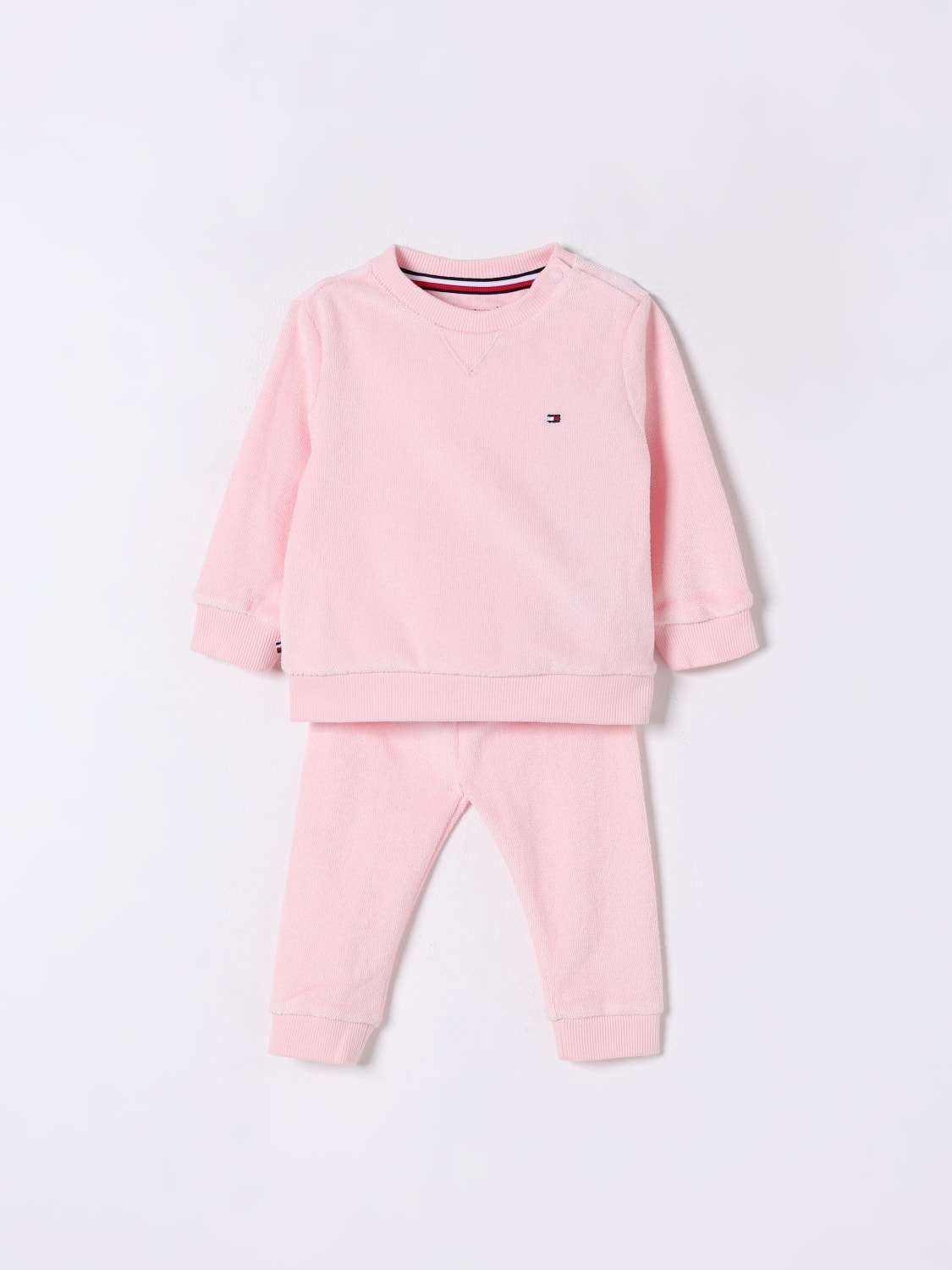 TOMMY HILFIGER JUMPSUIT: Tracksuits kids Tommy Hilfiger, Pink - Img 1