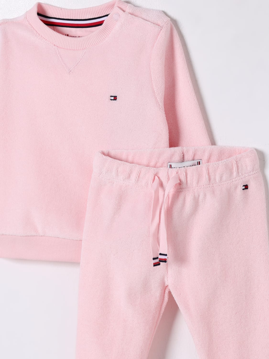 TOMMY HILFIGER JUMPSUIT: Tracksuits kids Tommy Hilfiger, Pink - Img 3