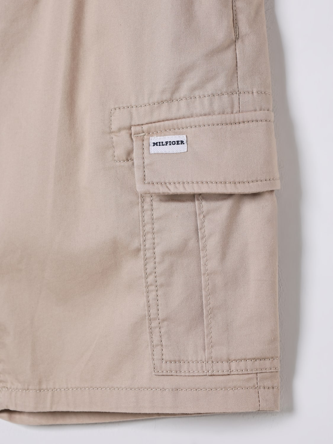 TOMMY HILFIGER SHORTS: Shorts kinder Tommy Hilfiger, Beige - Img 3