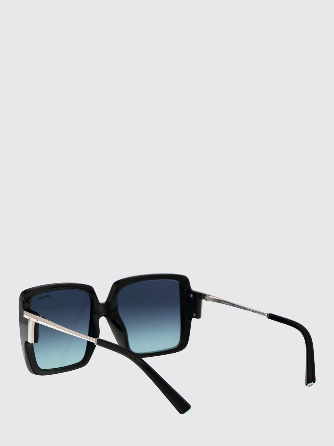 TIFFANY OCCHIALI DA SOLE: Occhiali da sole 0TF4212U Tiffany in acetato e metallo , Nero - Img 3