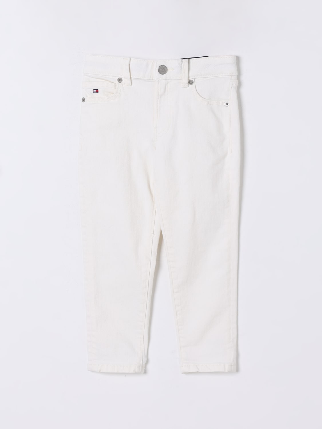 TOMMY HILFIGER JEANS: Jeans kids Tommy Hilfiger, White - Img 1