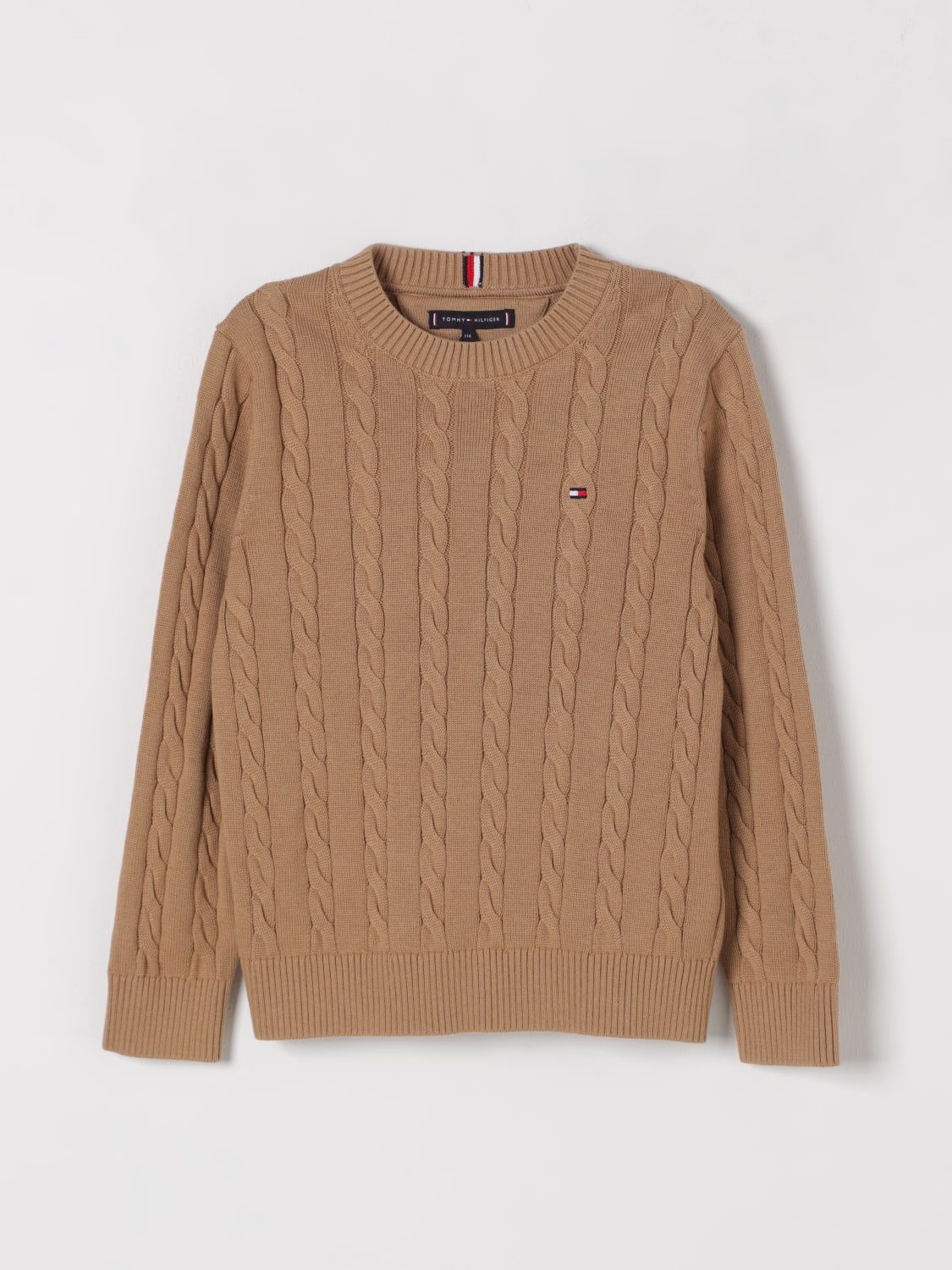 TOMMY HILFIGER JERSEY: Jersey niños Tommy Hilfiger, Beige - Img 1