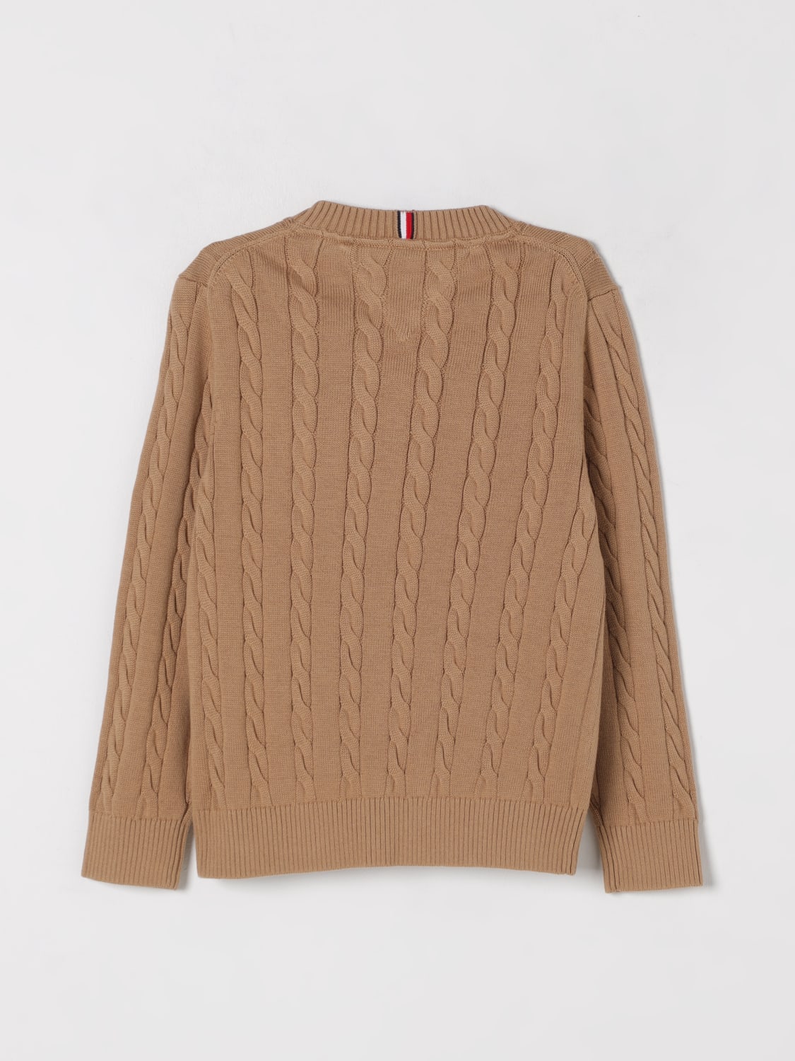 TOMMY HILFIGER JERSEY: Jersey niños Tommy Hilfiger, Beige - Img 2