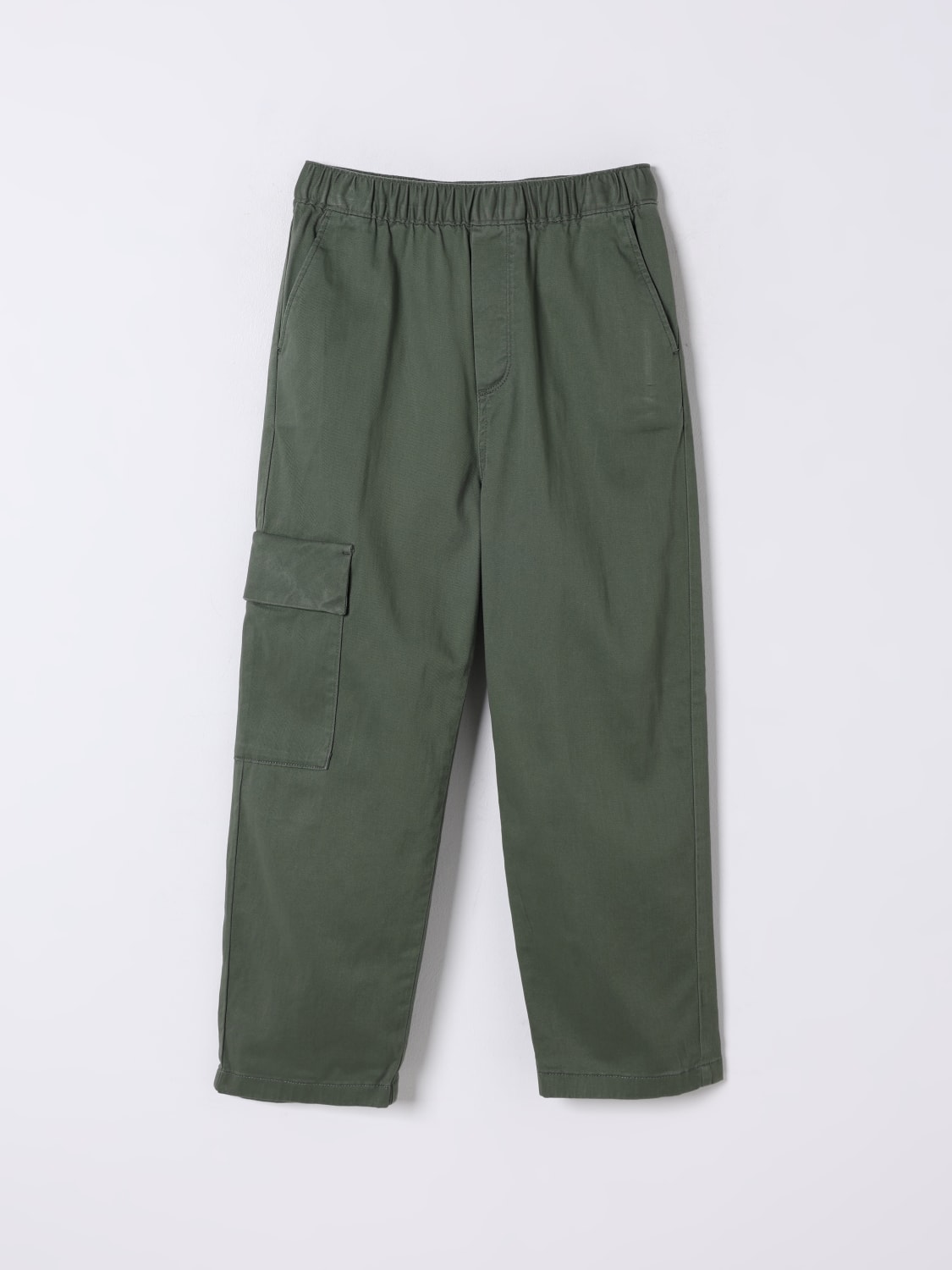 CALVIN KLEIN PANTS: Pants kids Calvin Klein, Green - Img 1