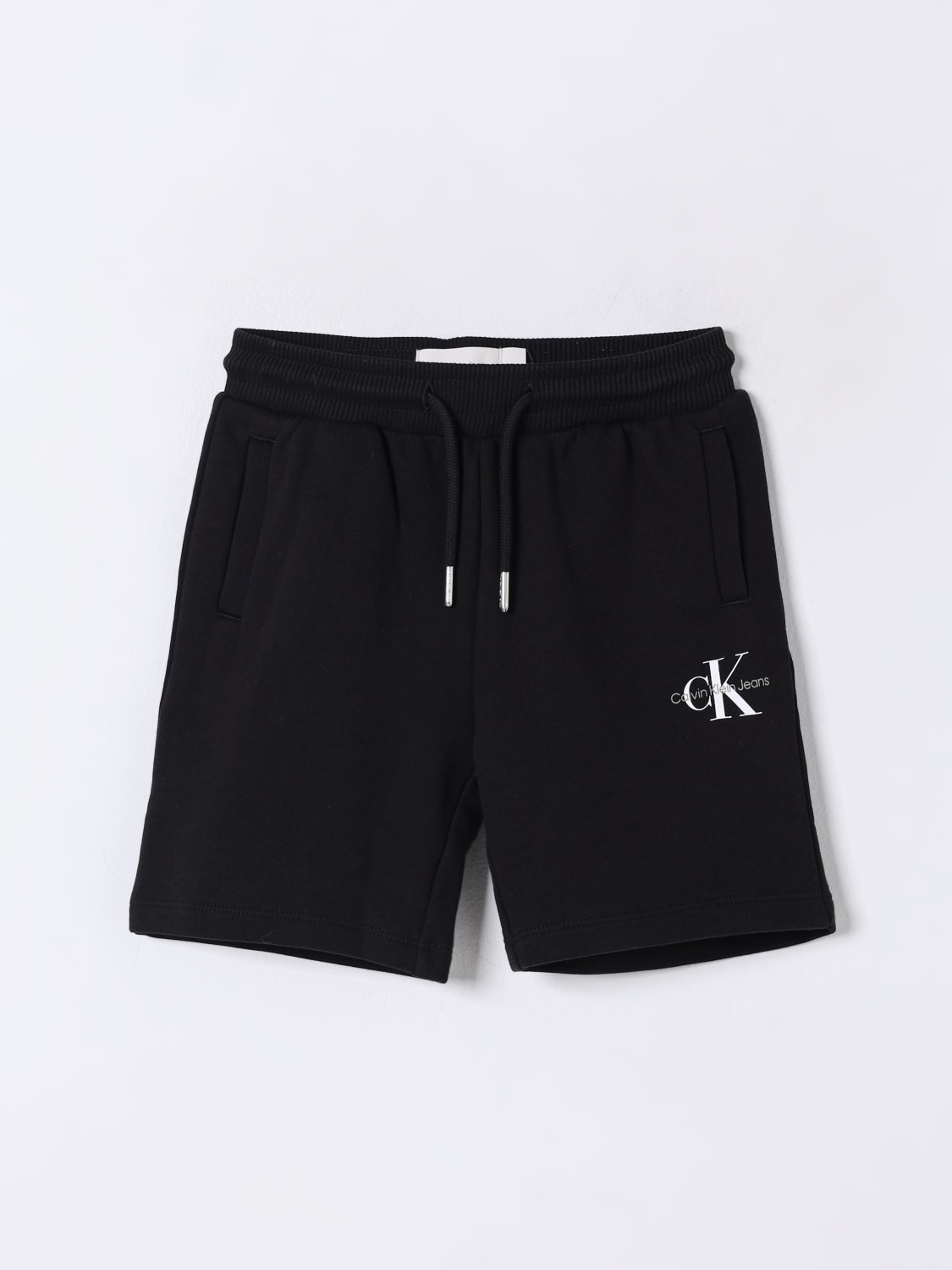CALVIN KLEIN ШОРТЫ: Шорты Детское Calvin Klein, Черный - Img 1