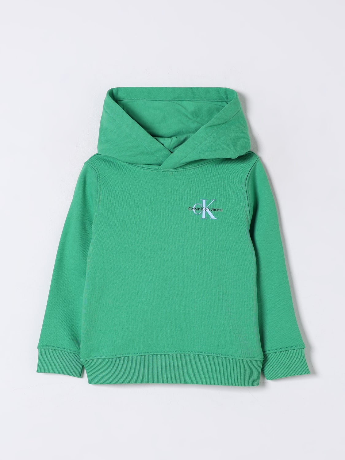 CALVIN KLEIN PULL: Pull enfant Calvin Klein, Vert - Img 1