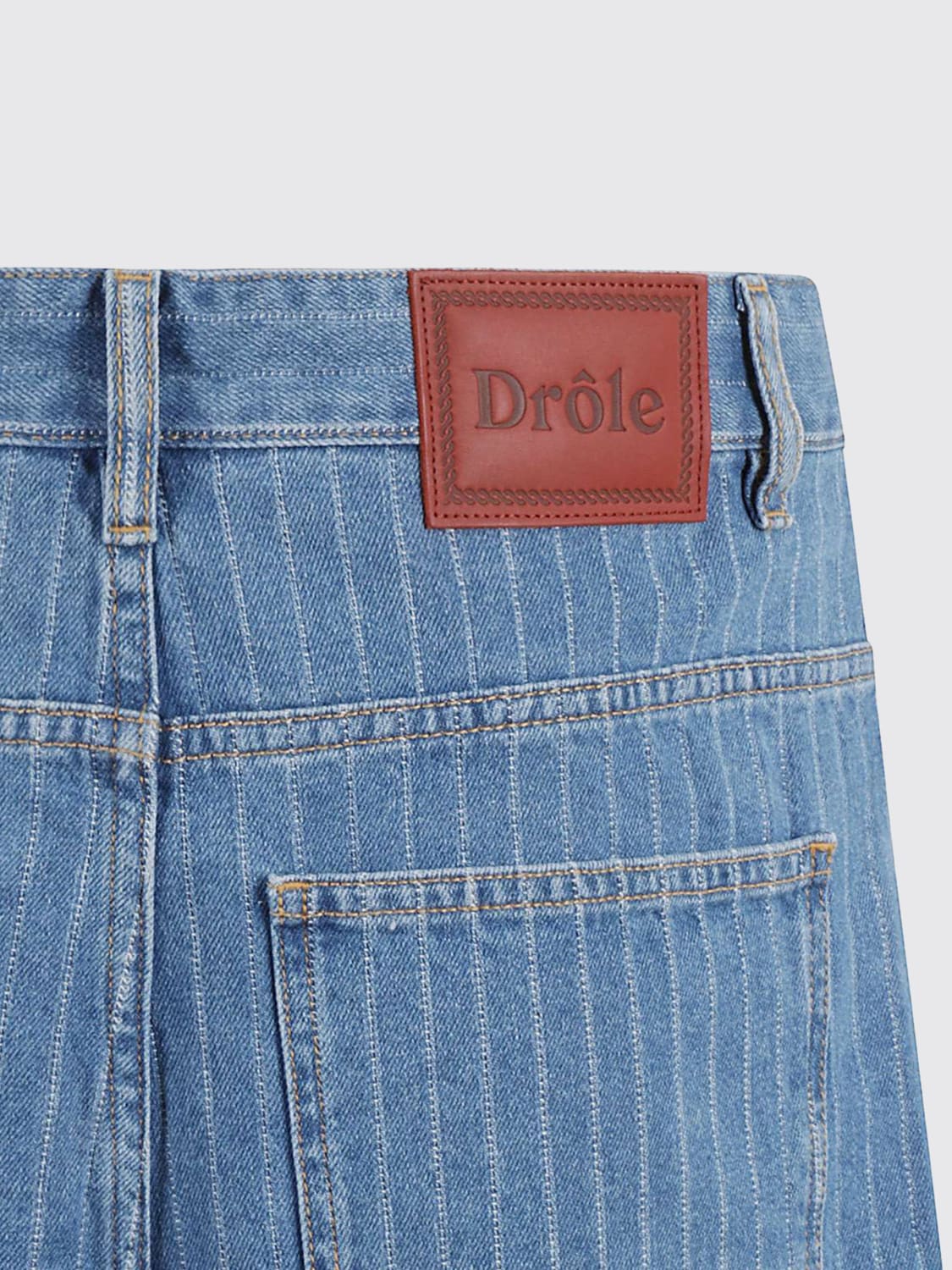 DRÔLE DE MONSIEUR SHORTS: Shorts herren Drôle De Monsieur, Hellblau - Img 3