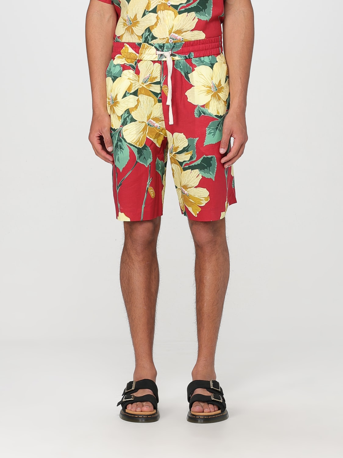 DRÔLE DE MONSIEUR SHORTS: Shorts herren Drôle De Monsieur, Rot - Img 1