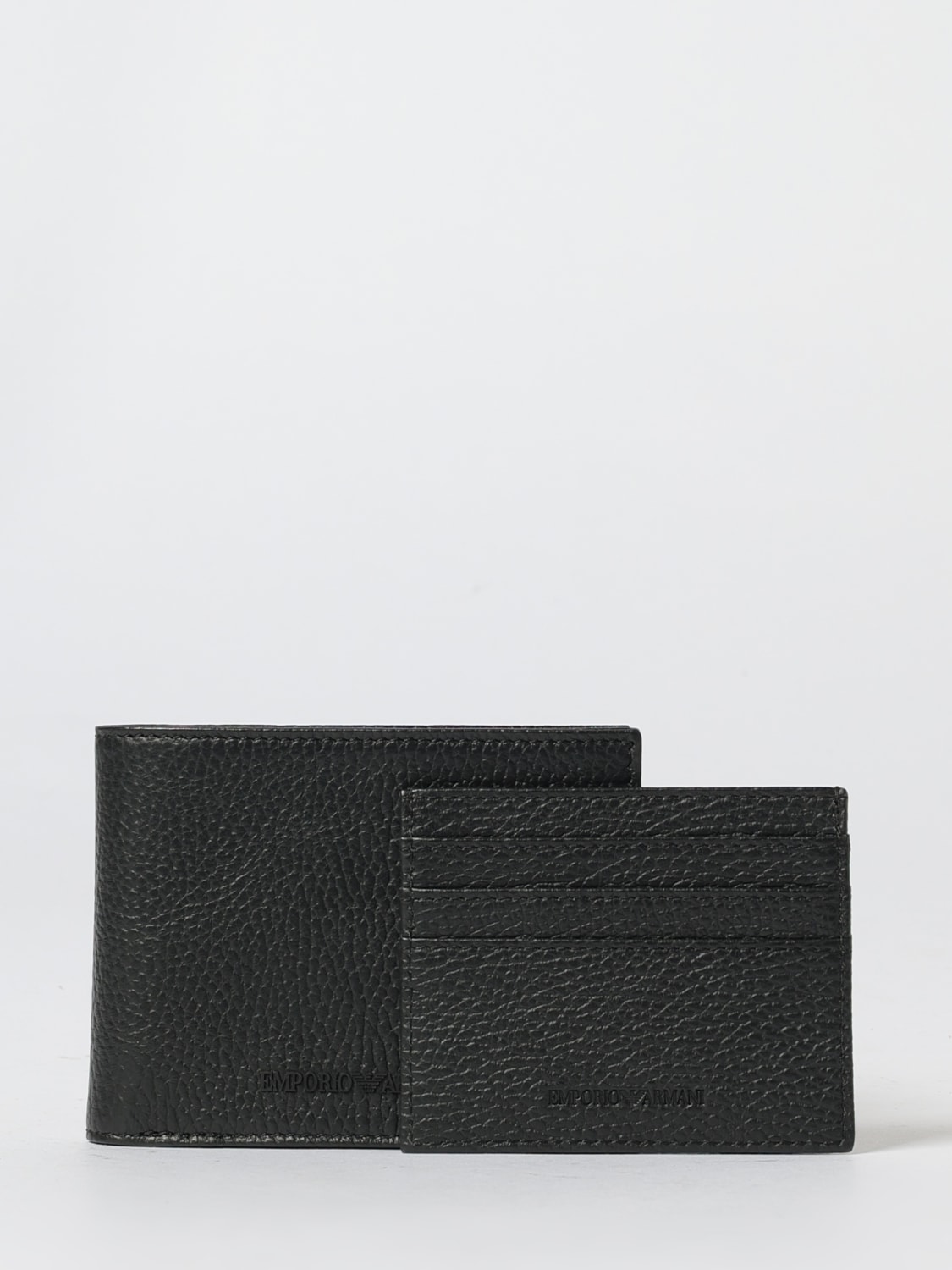 EMPORIO ARMANI WALLET: Wallet men Emporio Armani, Black - Img 1