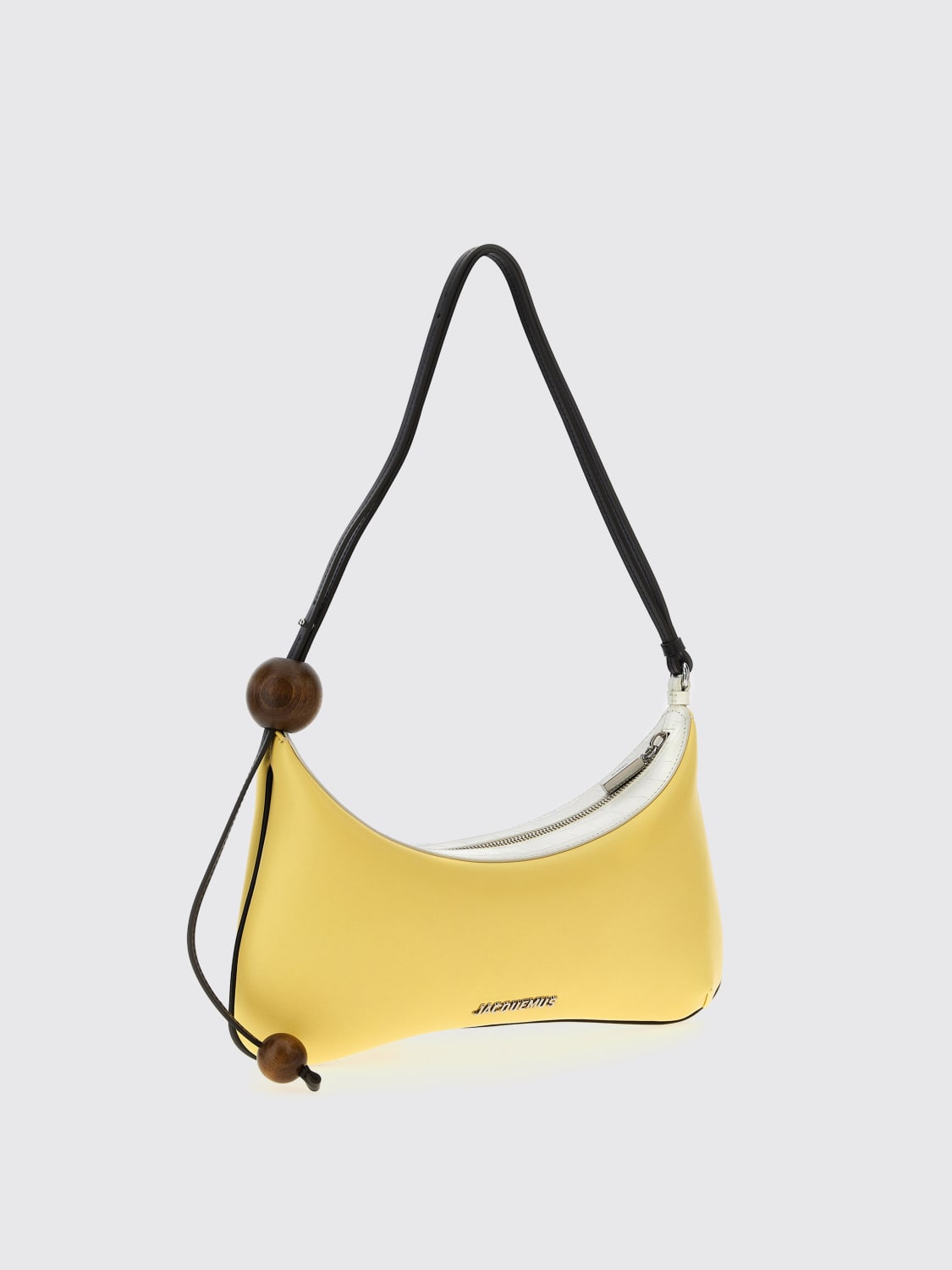 JACQUEMUS SCHULTERTASCHE: Schultertasche damen Jacquemus, Gelb - Img 2