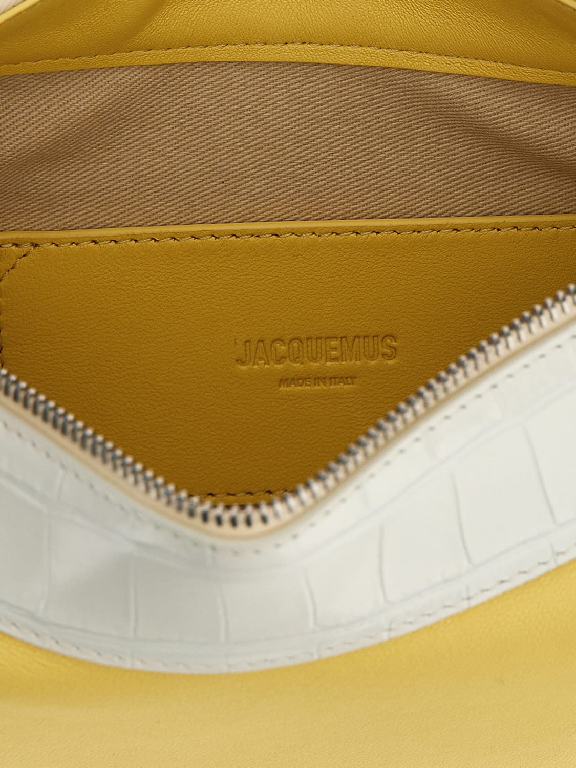 JACQUEMUS SCHULTERTASCHE: Schultertasche damen Jacquemus, Gelb - Img 4