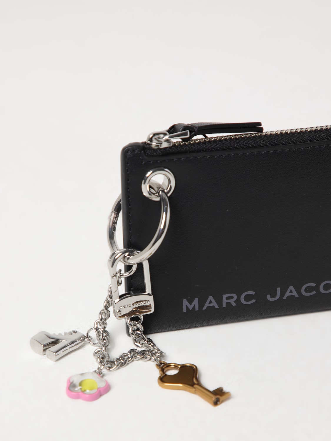 MARC JACOBS SCHLÜSSELANHÄNGER: Geldbeutel damen Marc Jacobs, Schwarz - Img 3