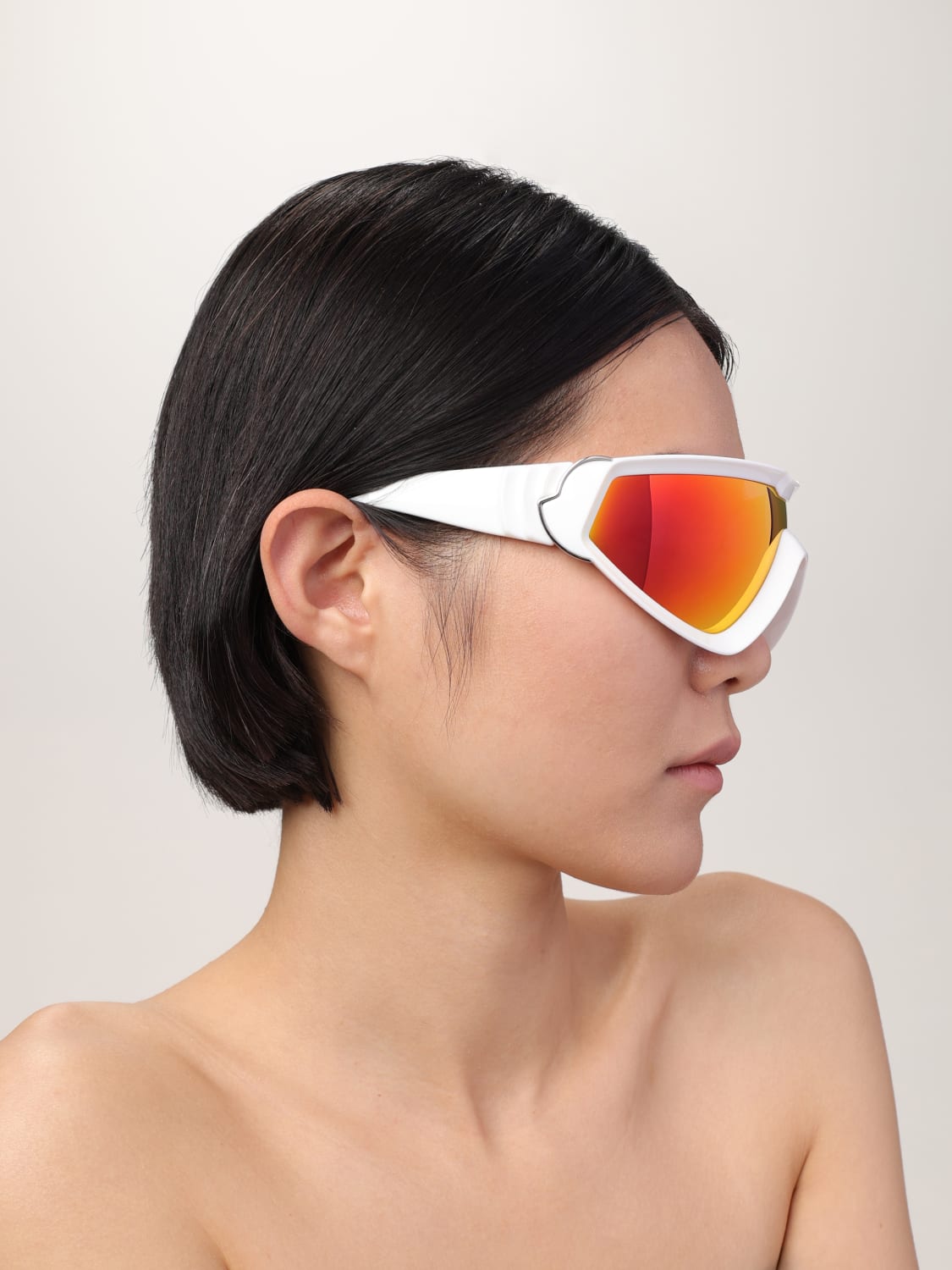 MONCLER SUNGLASSES: Sunglasses woman Moncler, White - Img 2