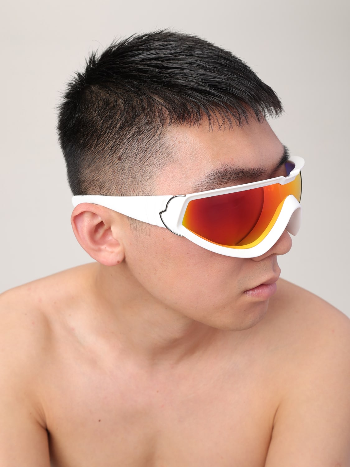 MONCLER SUNGLASSES: Sunglasses woman Moncler, White - Img 3